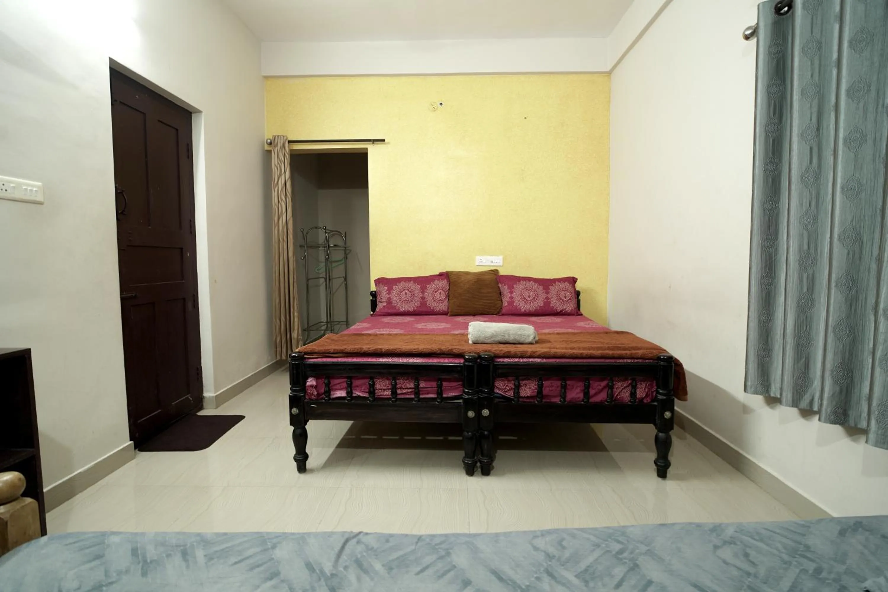 Bed in Dean Dale Cottages