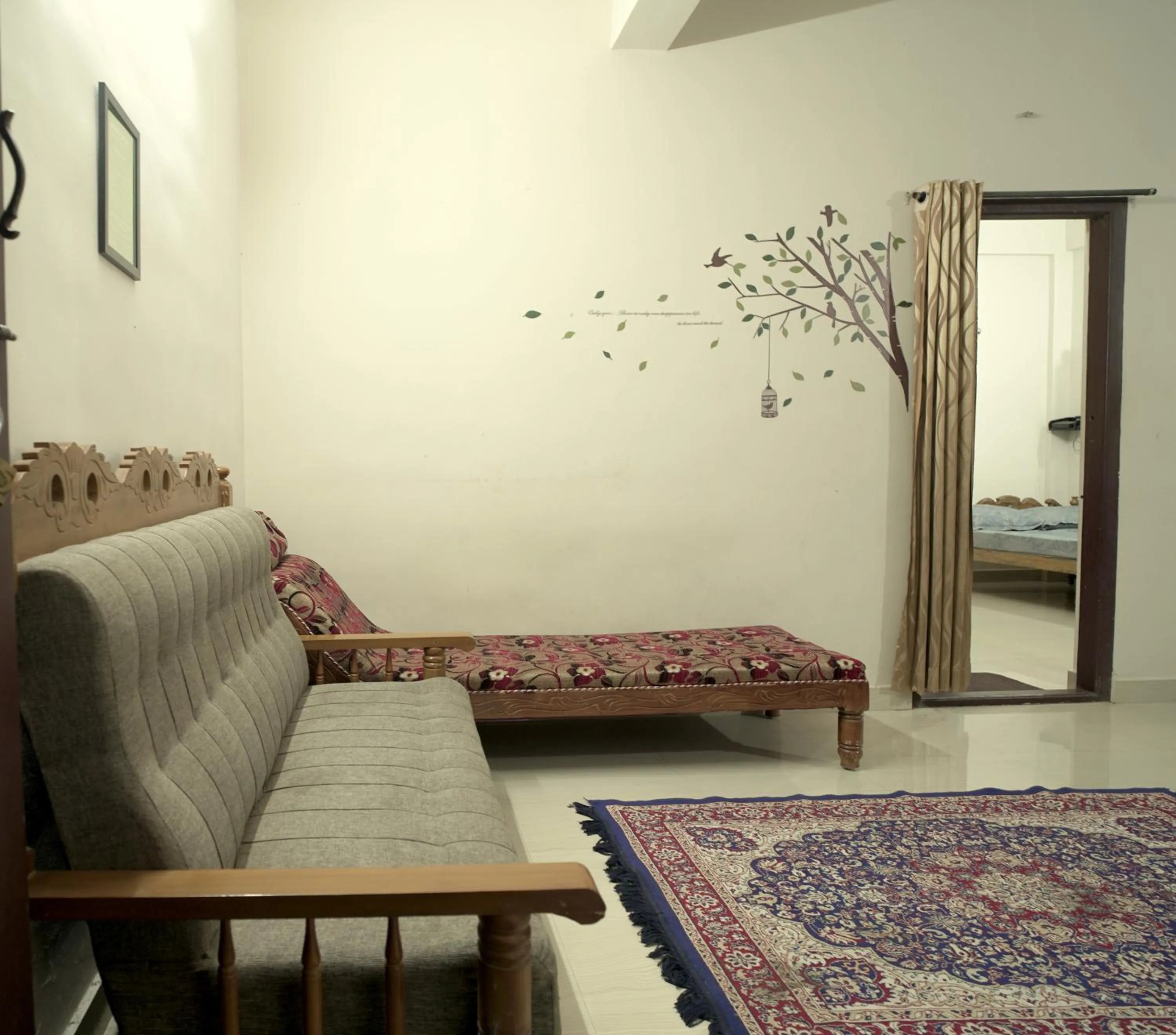 Living room in Dean Dale Cottages