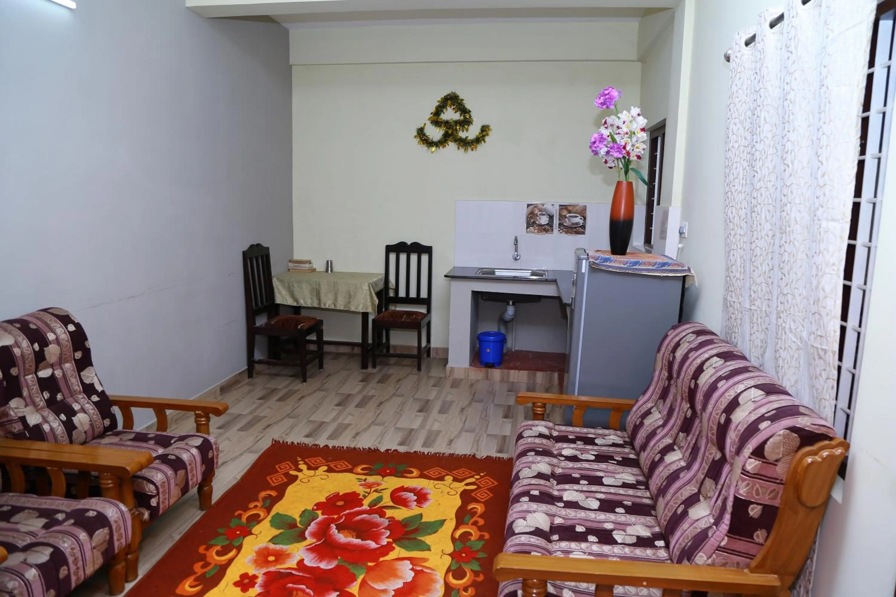 Living room in Dean Dale Cottages