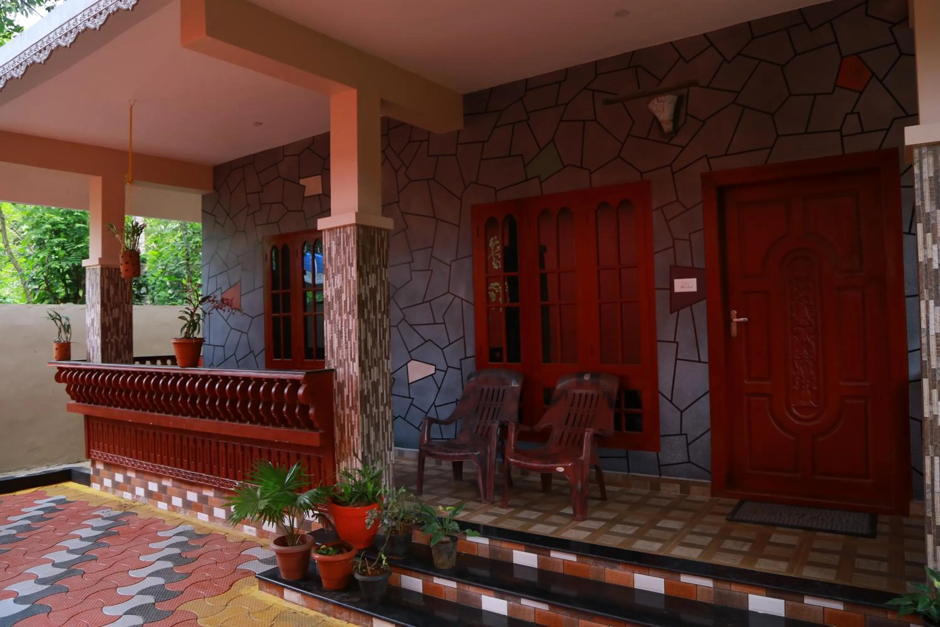 Balcony/Terrace in Dean Dale Cottages