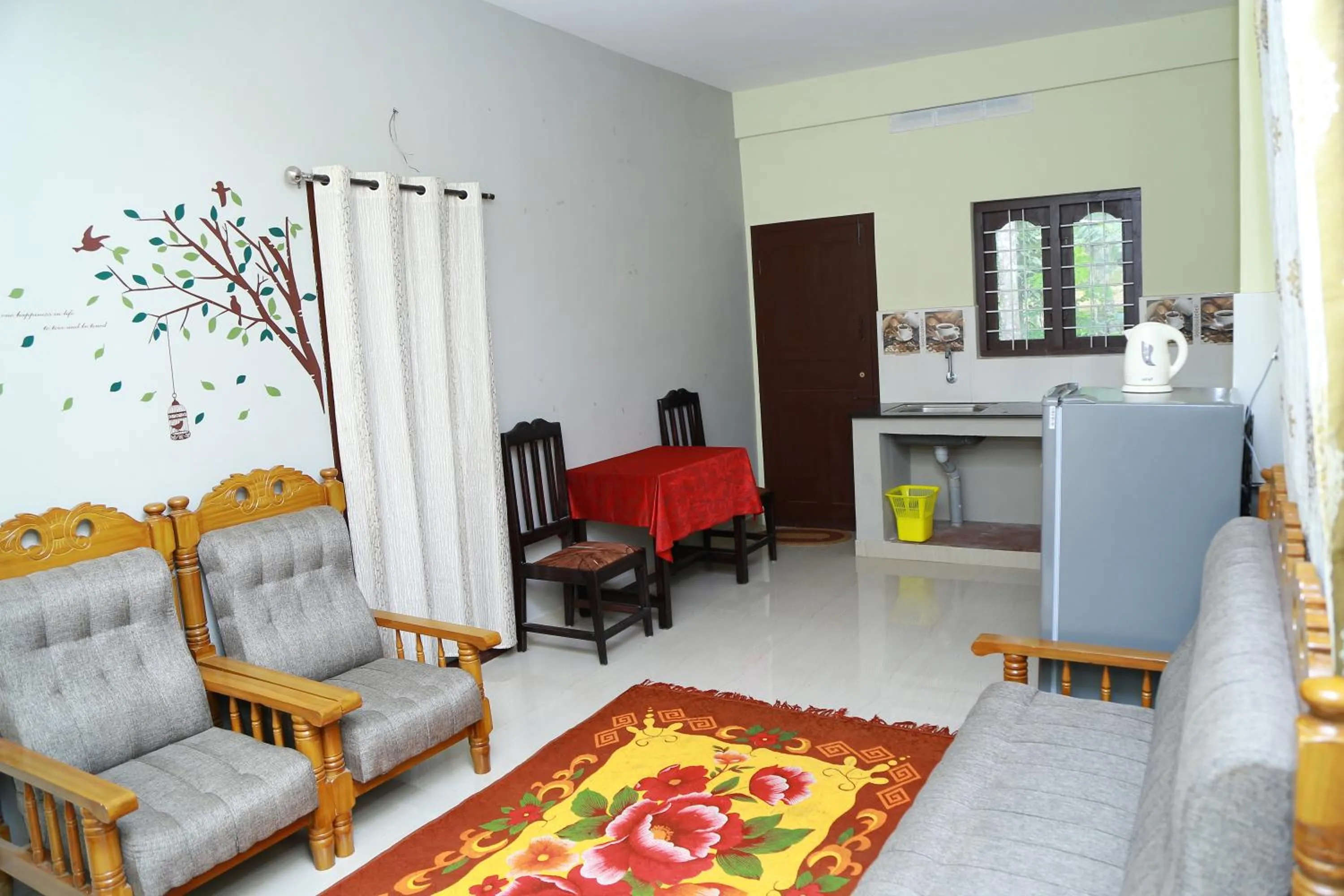 Living room in Dean Dale Cottages