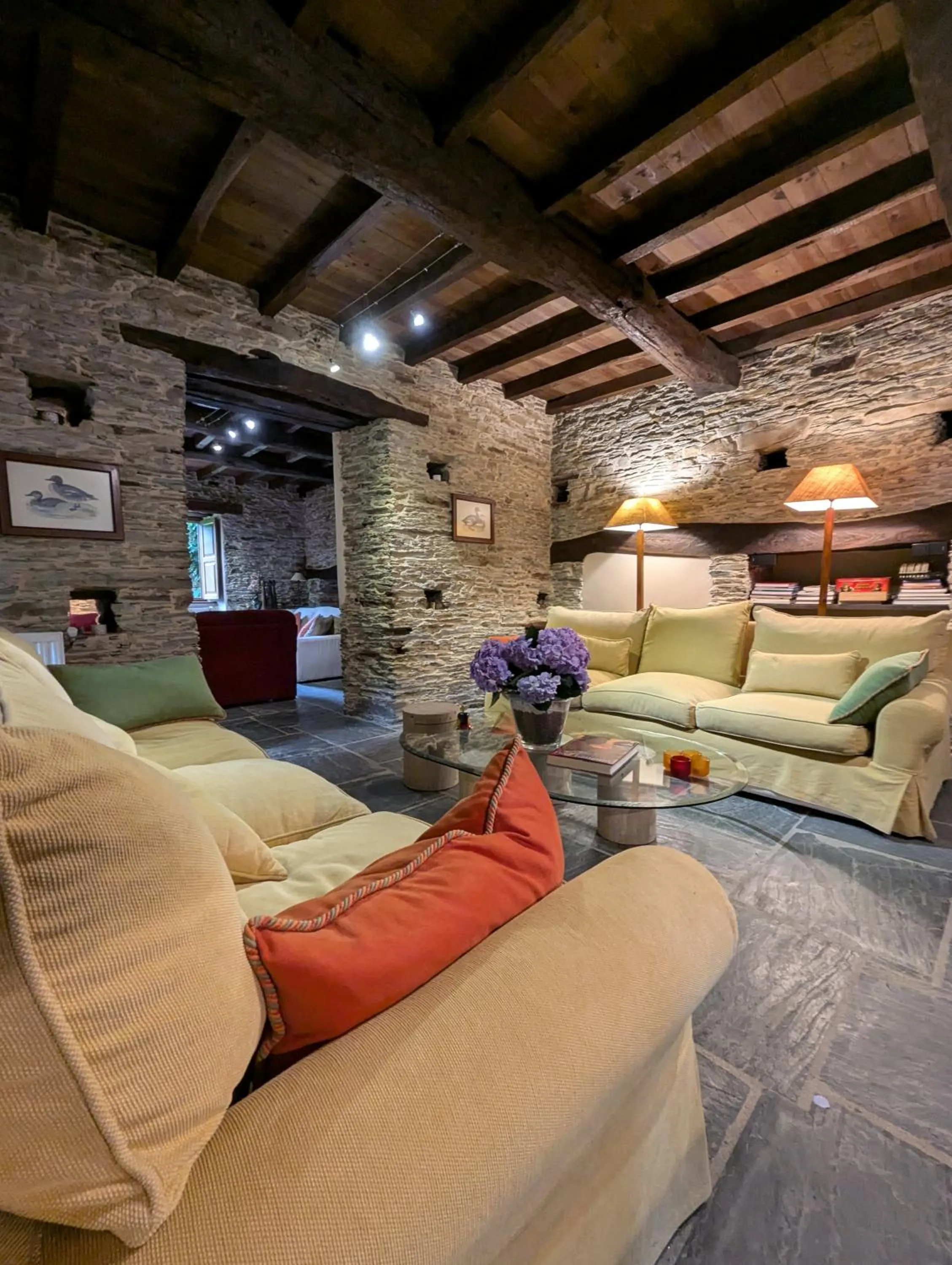 Living room in Casa Doñano