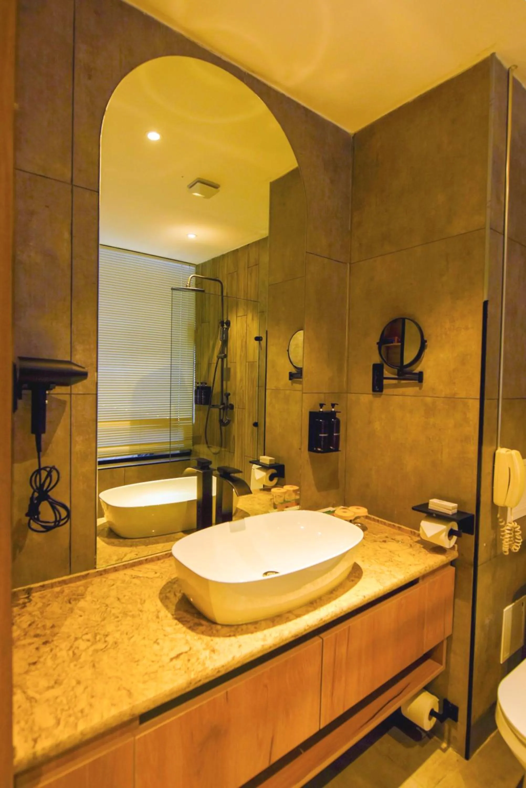 Bathroom in Ulaanbaatar Hotel