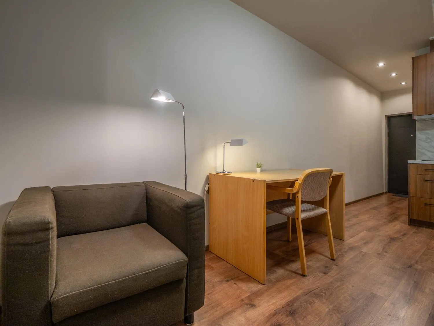 Living room in RVR Smart Apartments Riga with Free Parking and Self Check-in