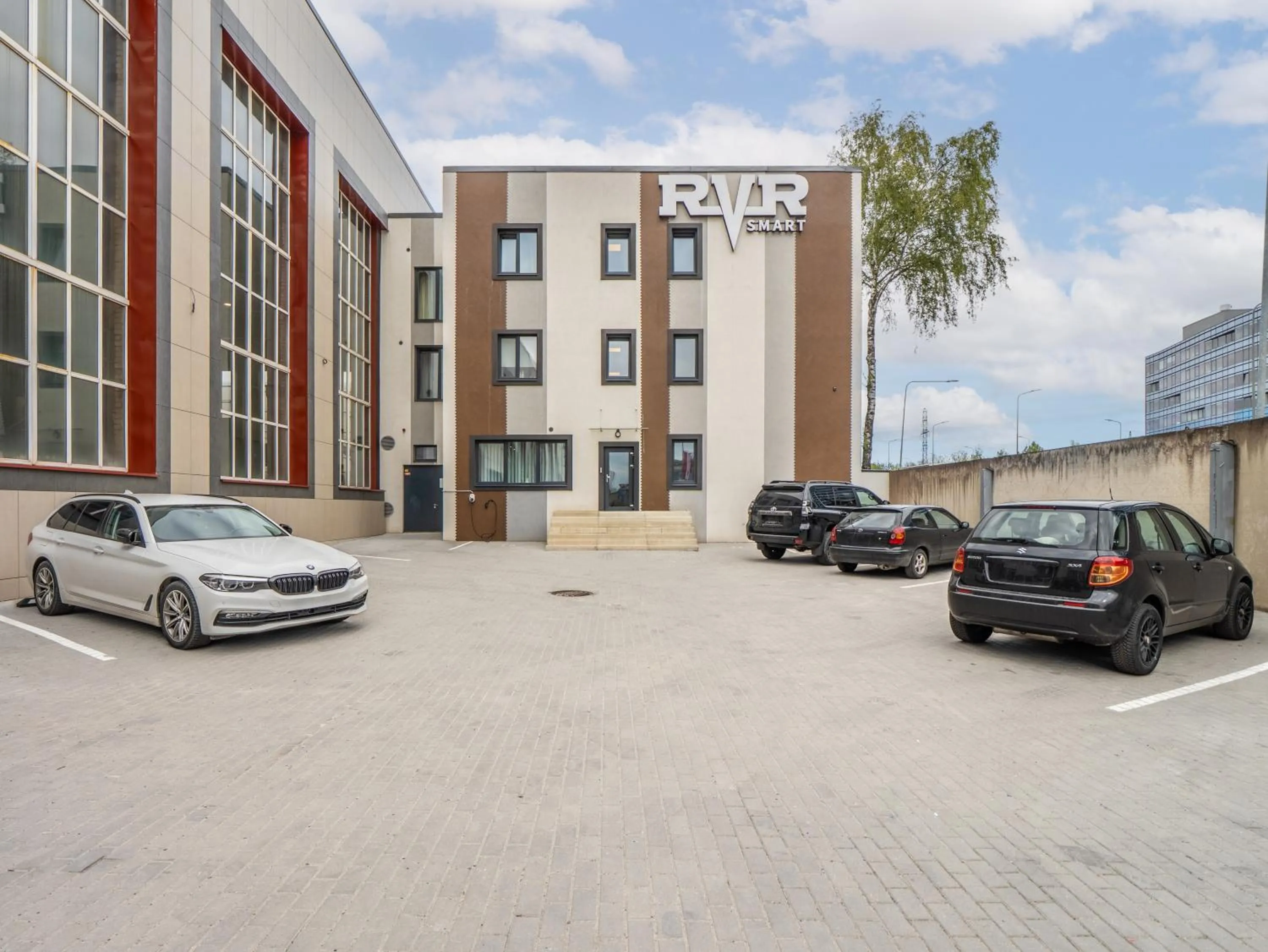 Property building in RVR Smart Apartments Riga with Free Parking and Self Check-in