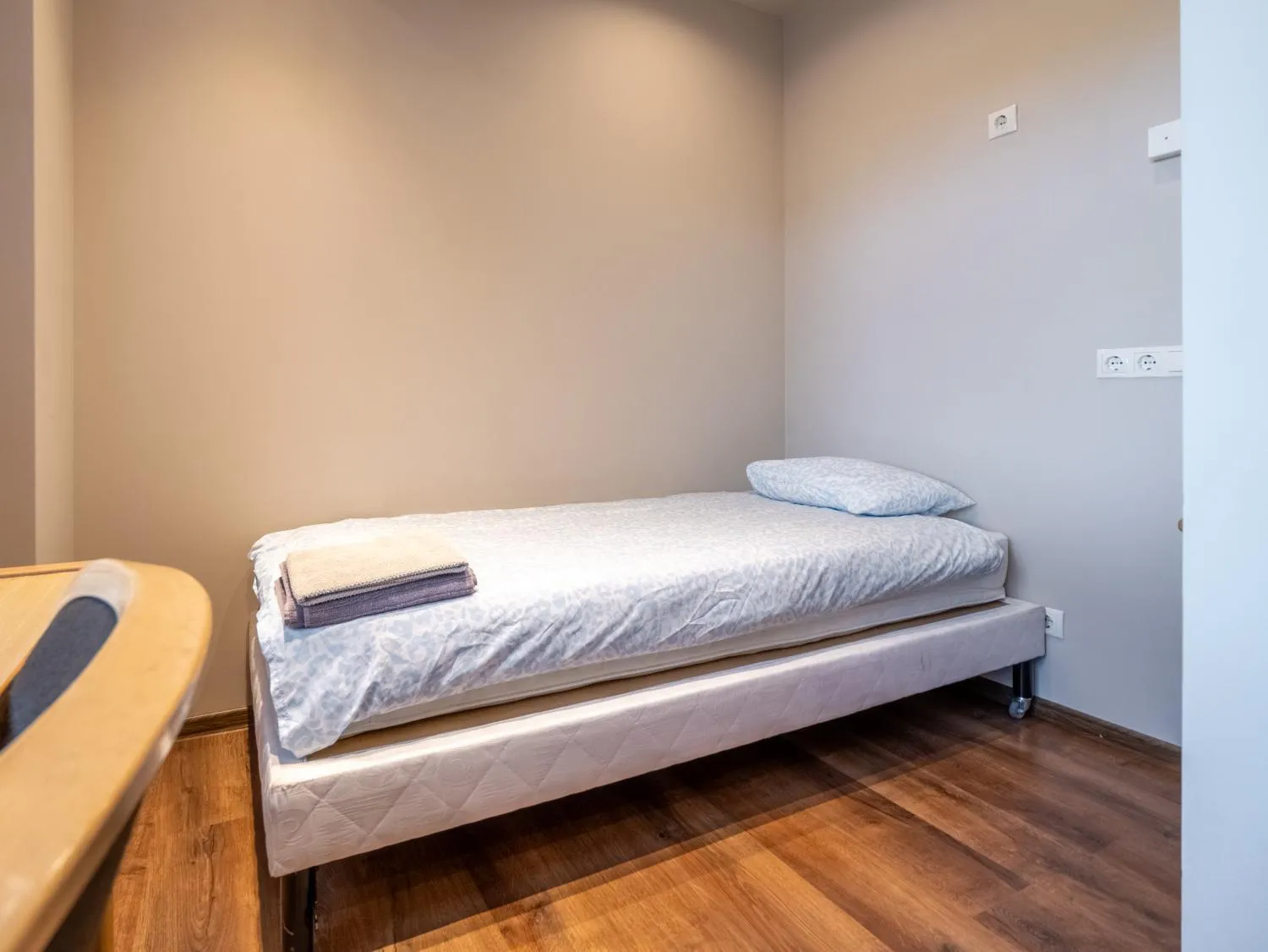 Bedroom, Bed in RVR Smart Apartments Riga with Free Parking and Self Check-in