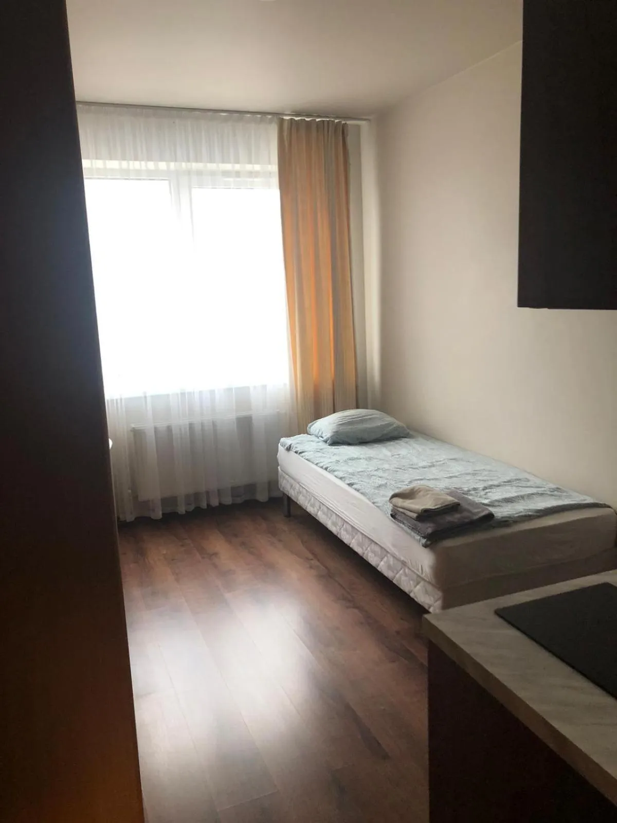 Bedroom, Bed in RVR Smart Apartments Riga with Free Parking and Self Check-in