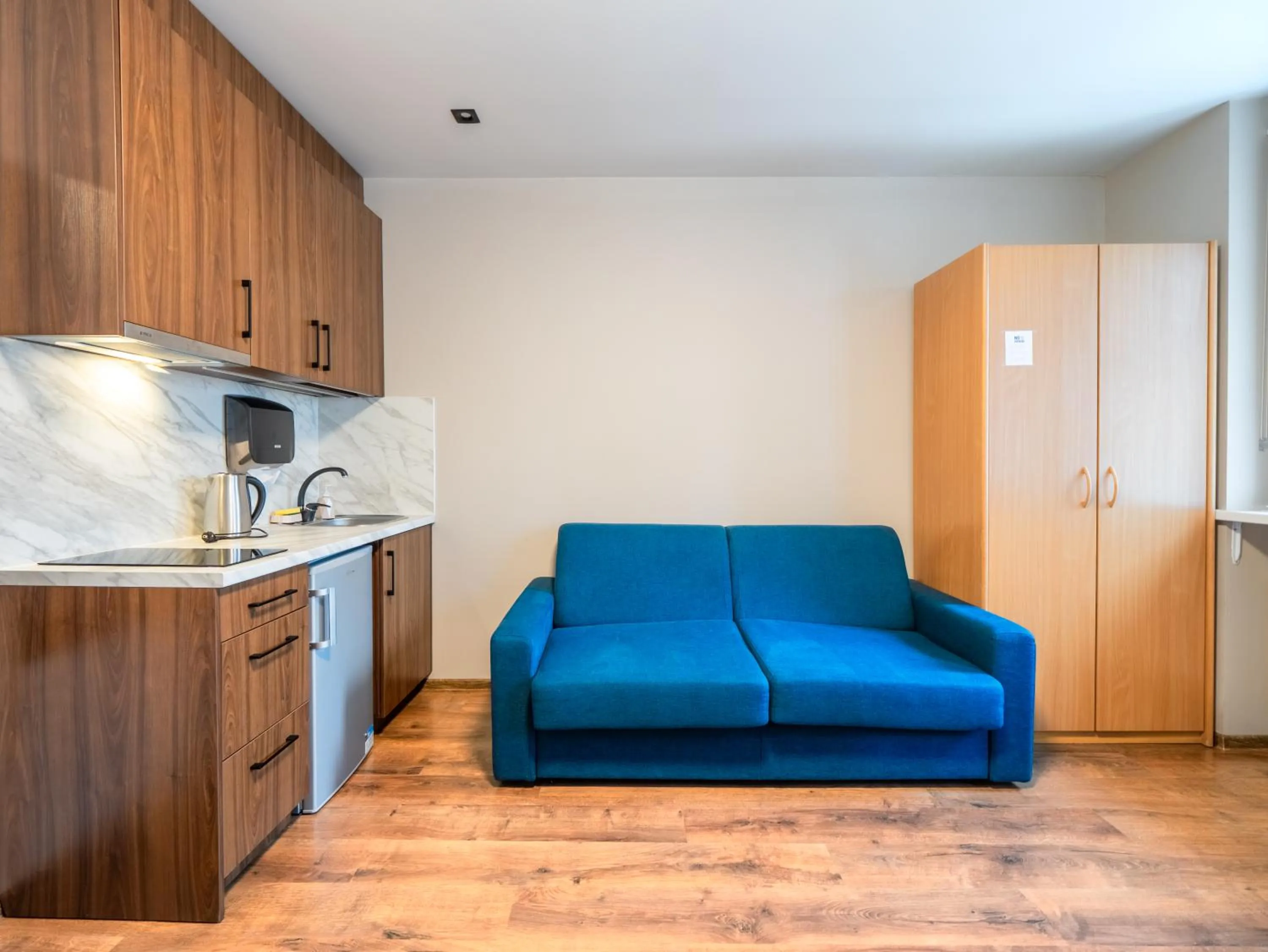 Seating area in RVR Smart Apartments Riga with Free Parking and Self Check-in