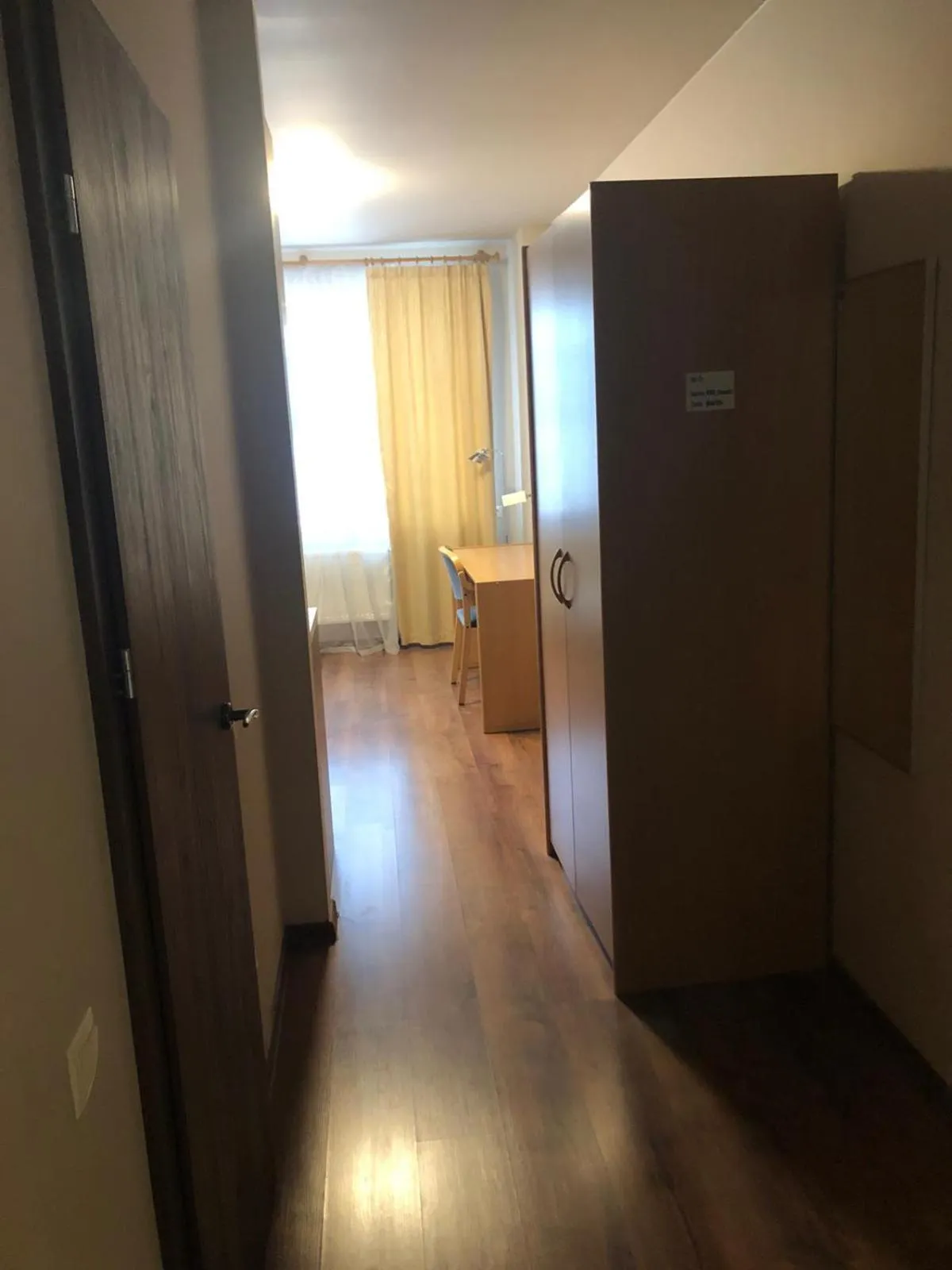 wardrobe in RVR Smart Apartments Riga with Free Parking and Self Check-in
