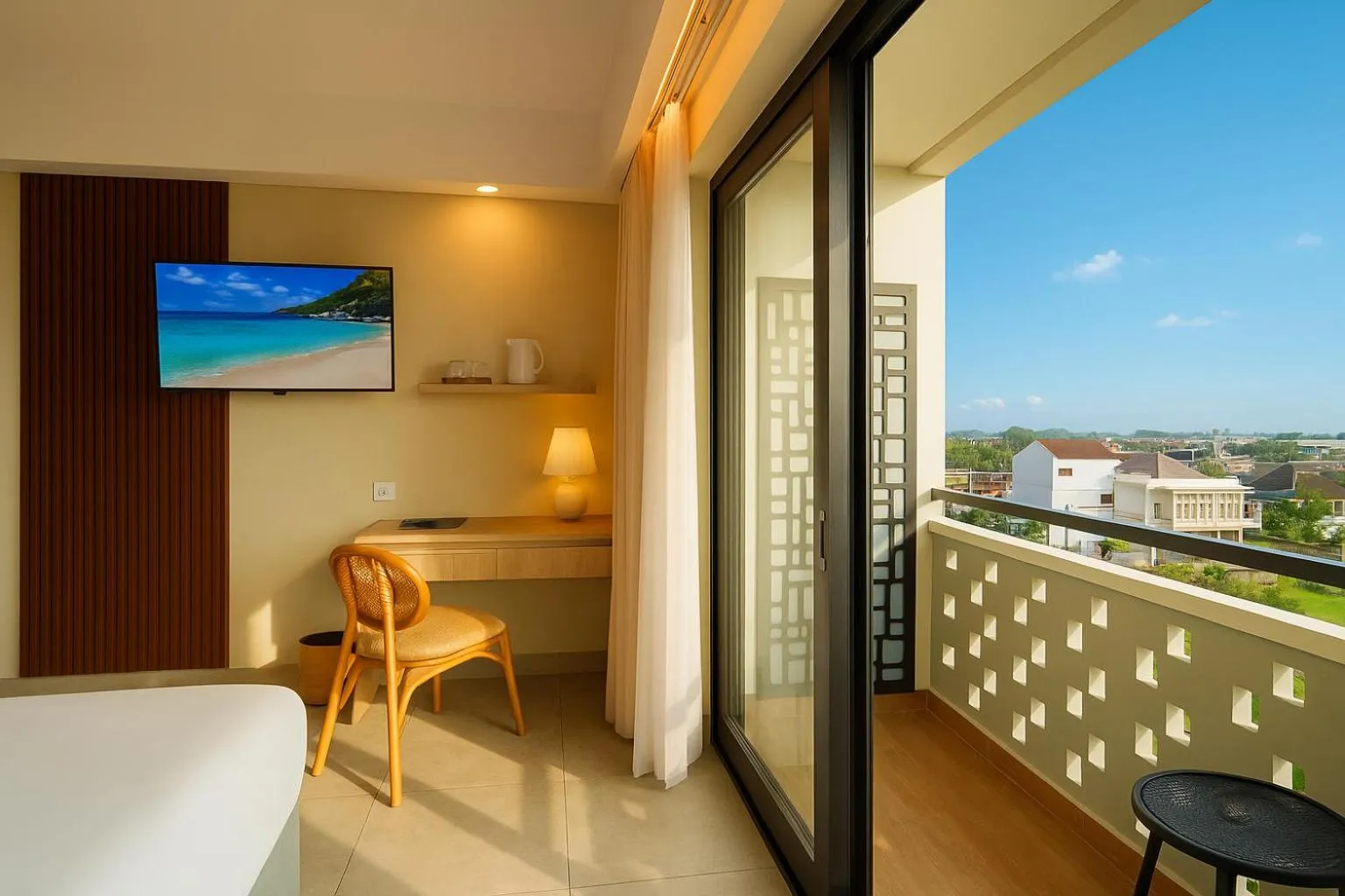 Bed in Anaya Hotel Canggu