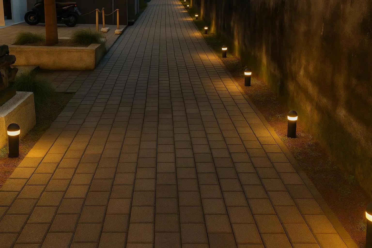 Facade/entrance in Anaya Hotel Canggu