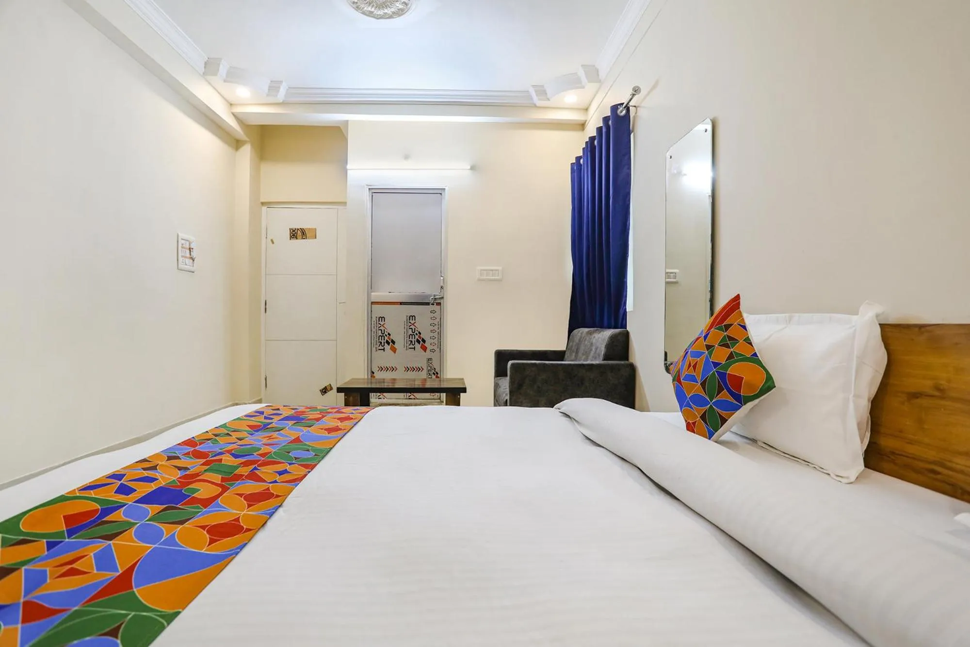 Bed in FabHotel Sonnet Inns