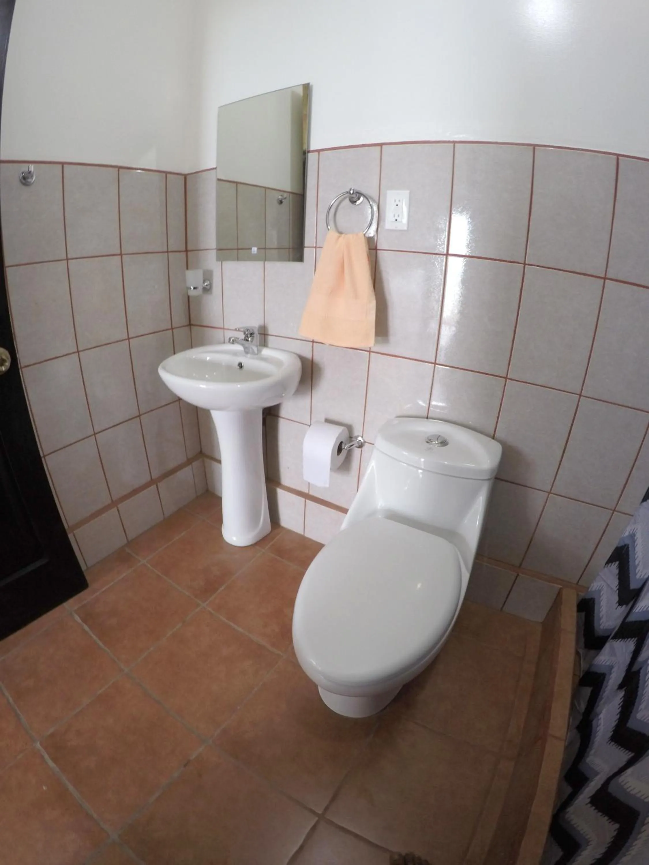 Bathroom in Pacheco Tours Beach Cabins
