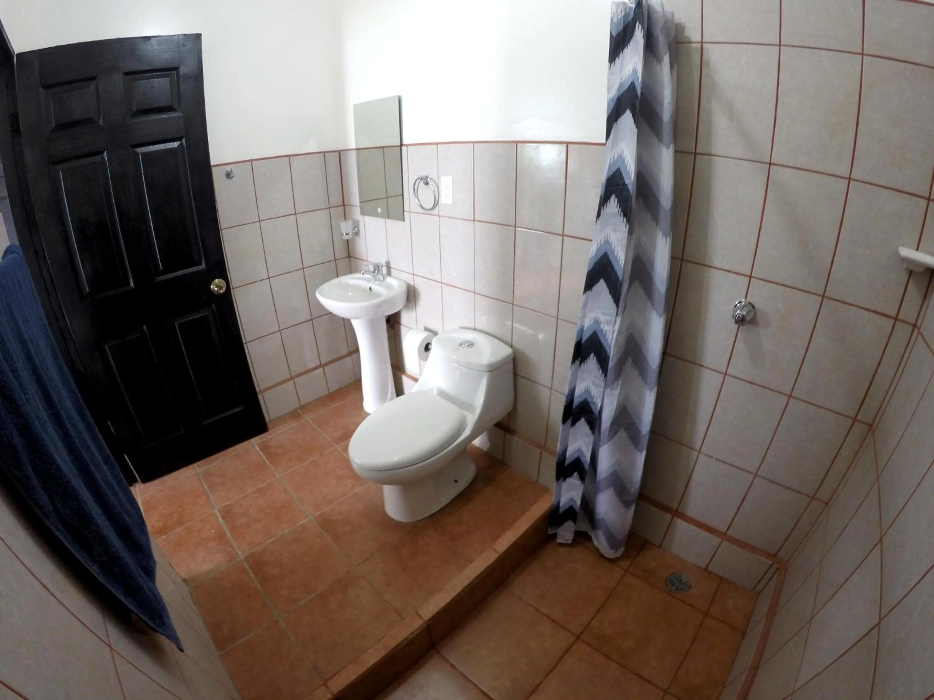 Bathroom in Pacheco Tours Beach Cabins