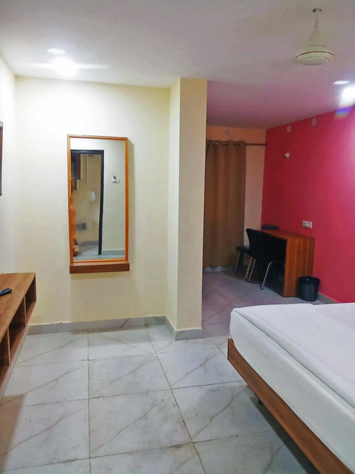 Bedroom in Udupi Deluxe Lodge Gulbarga