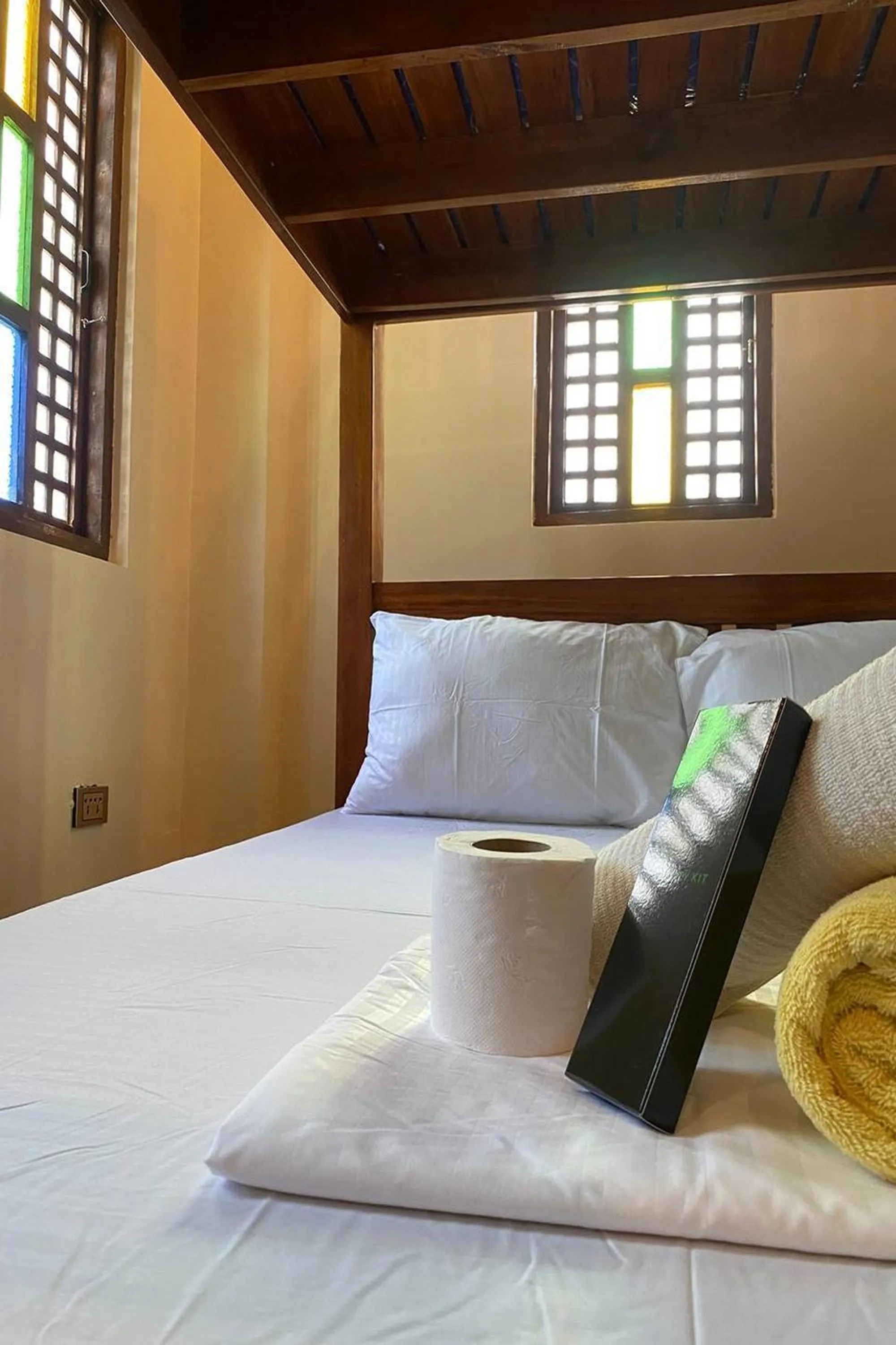 Bed in Sibsib Baybayin Beach Resort Cavite