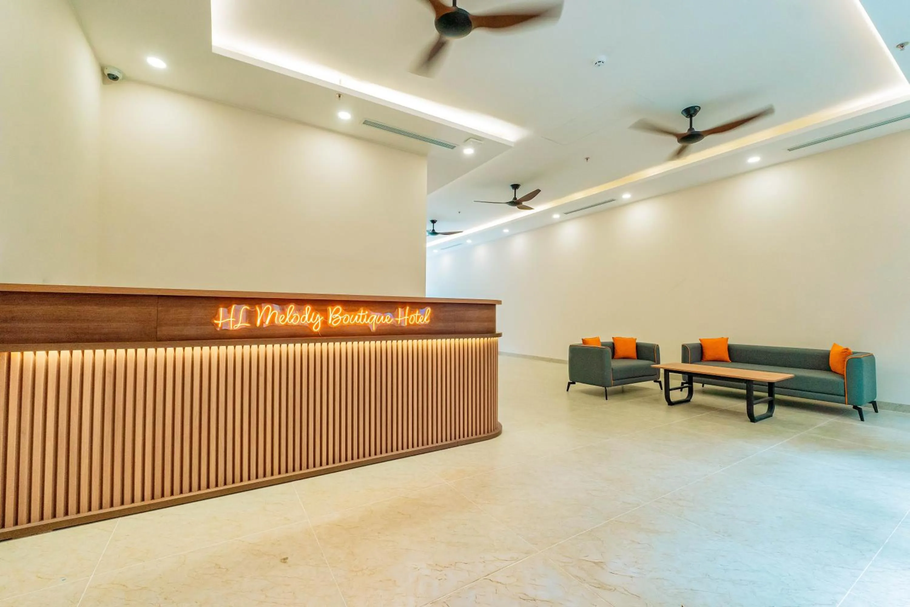 Lobby or reception in HL Melody Boutique Hotel
