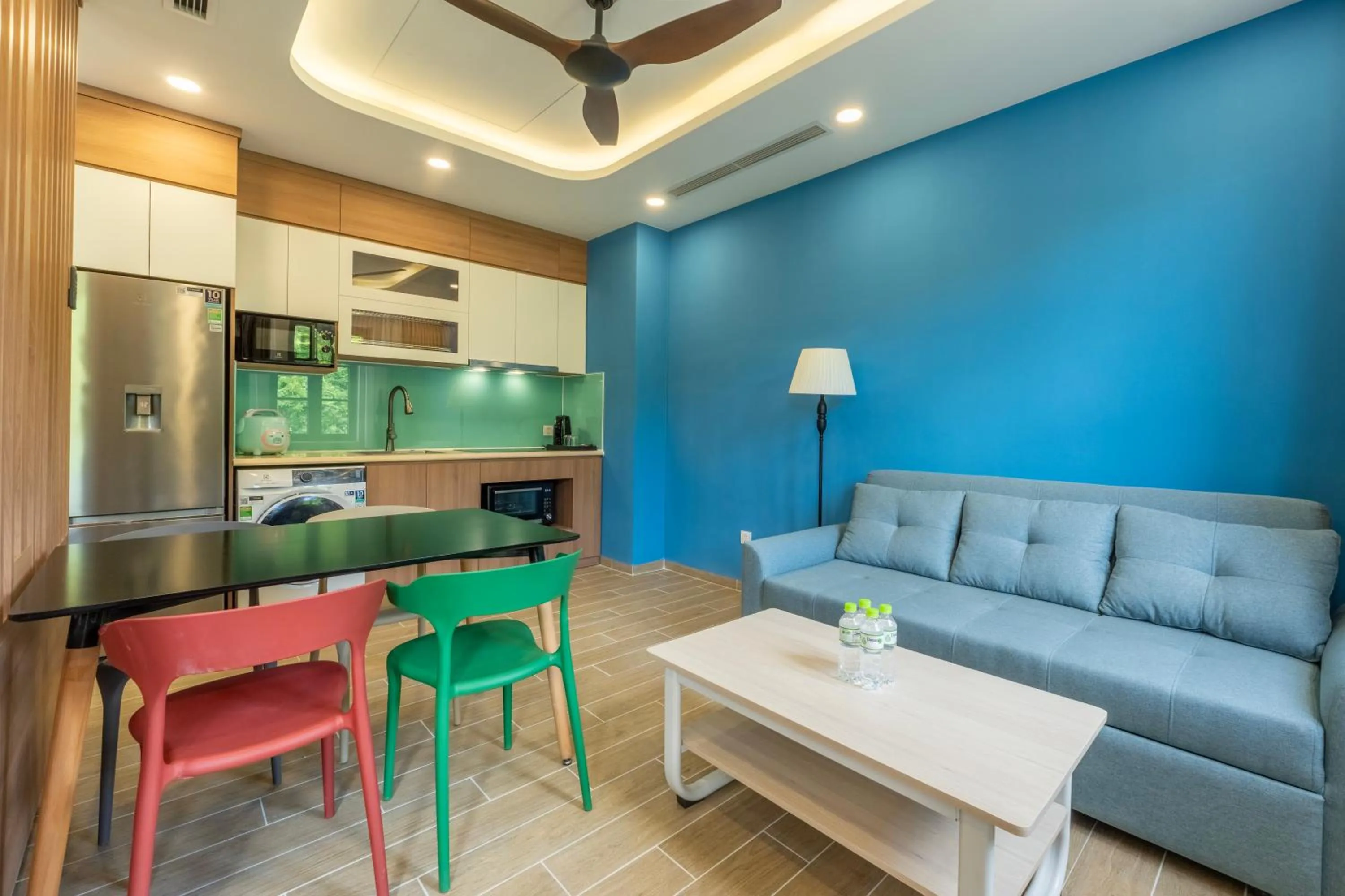 Living room in HL Melody Boutique Hotel