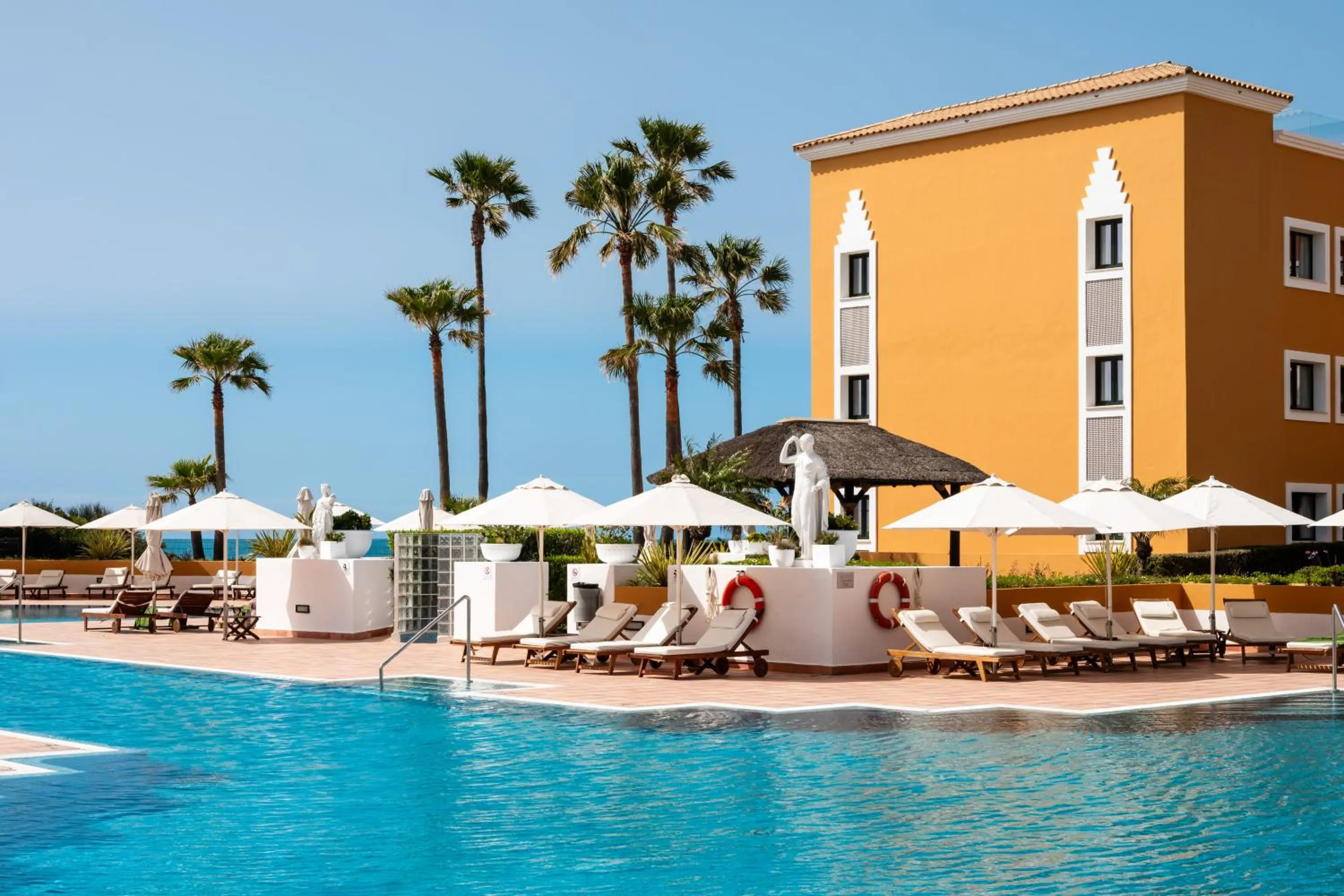 Pool view in Palacio de Sancti Petri, a Gran Meliá - The Leading Hotels of the World