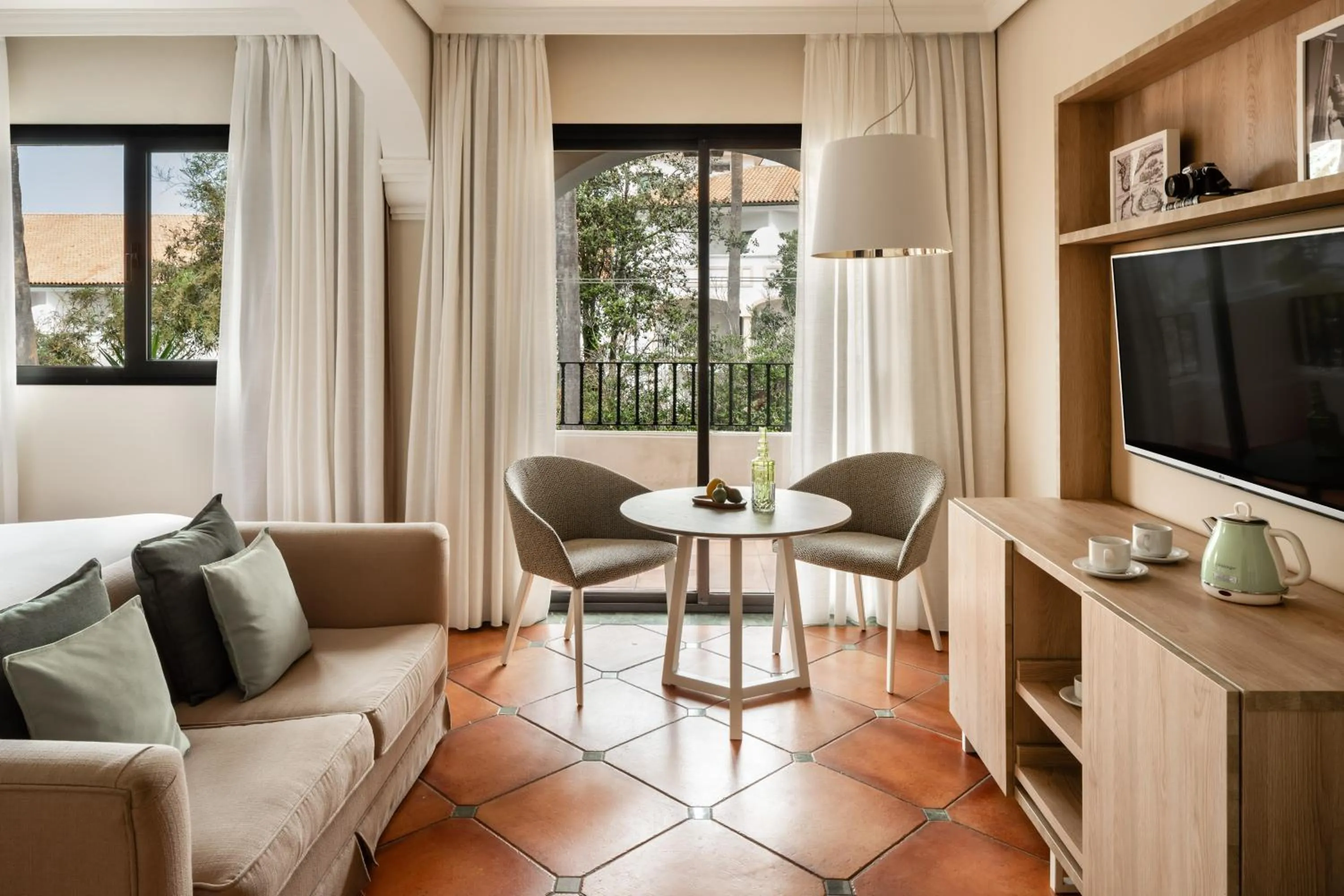 Bed in Palacio de Sancti Petri, a Gran Meliá - The Leading Hotels of the World