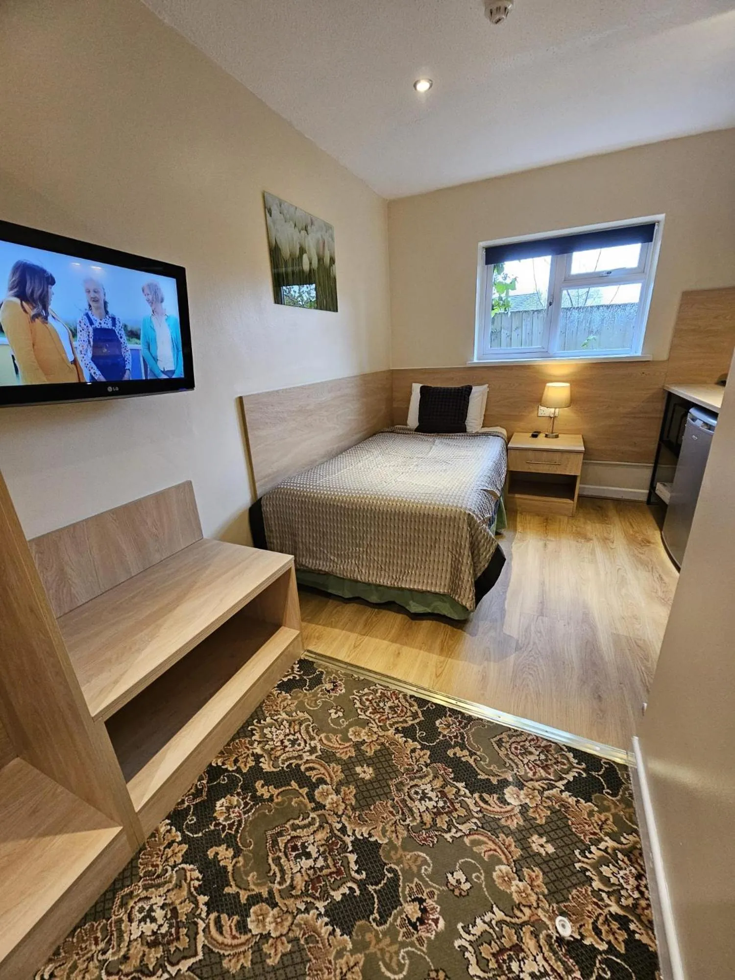 Bed in The Abbey House Hotel