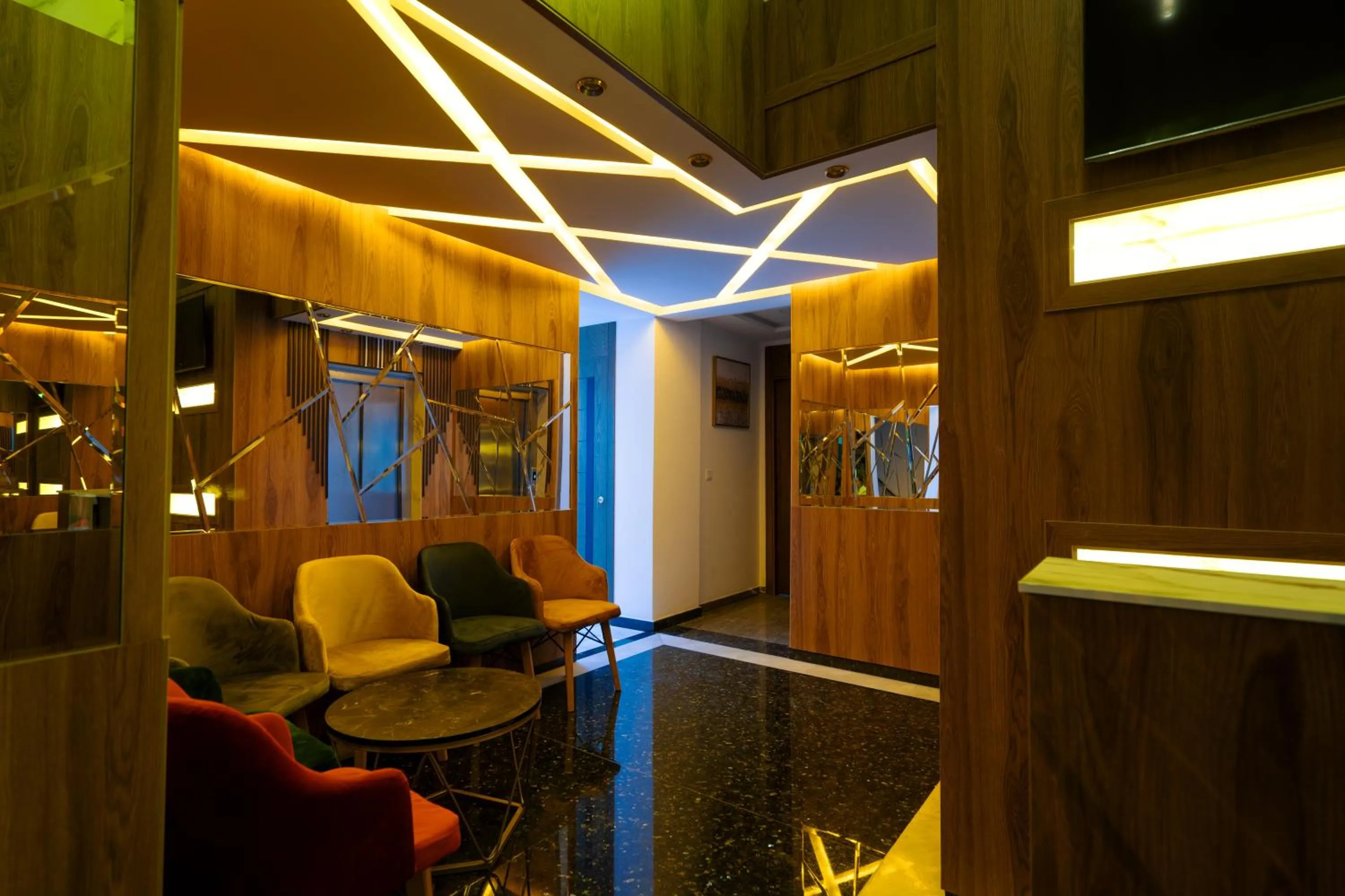 Lobby or reception in IMMOKA SUITEs