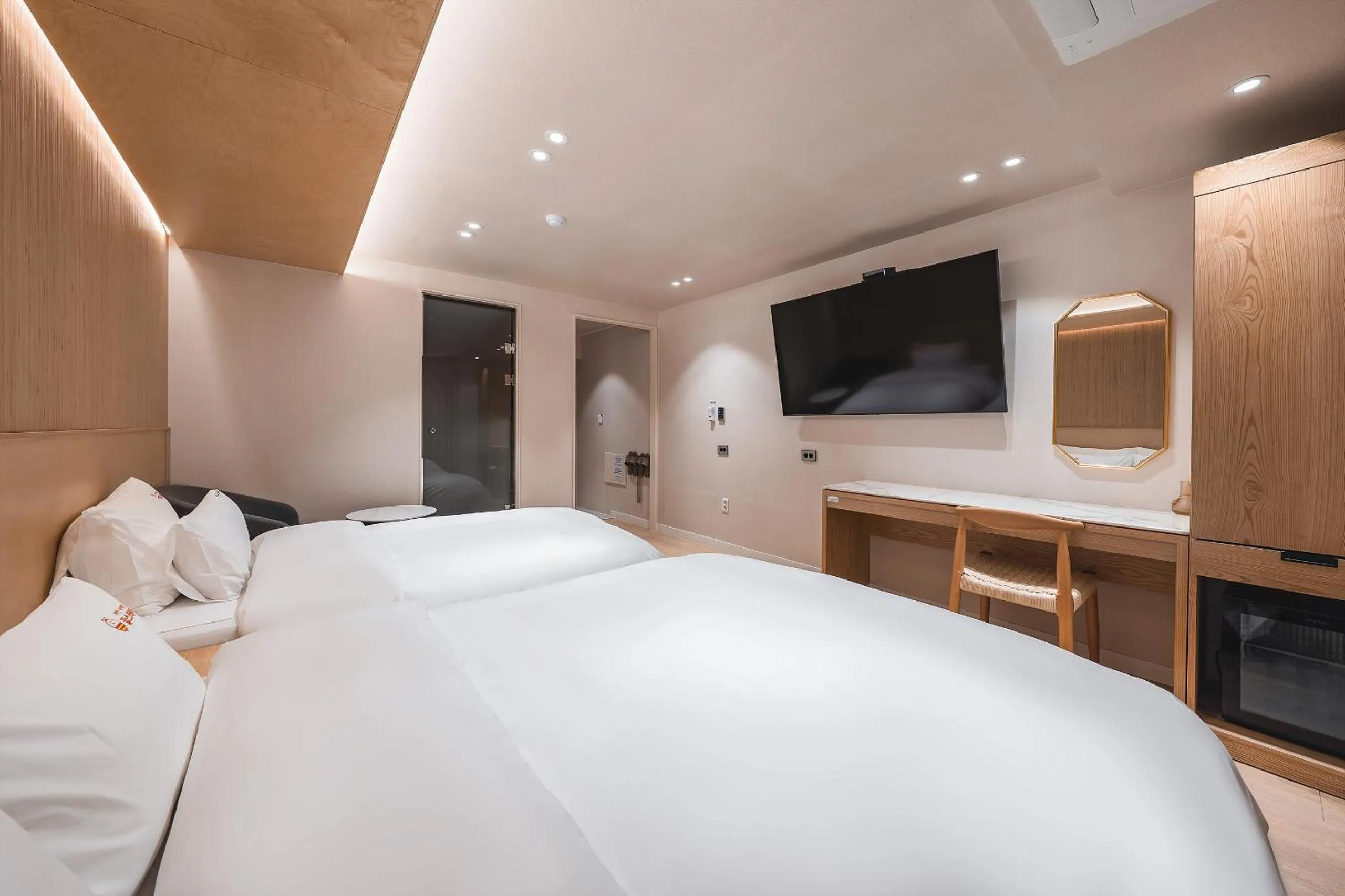 Bed in Gridt Hotel & Home