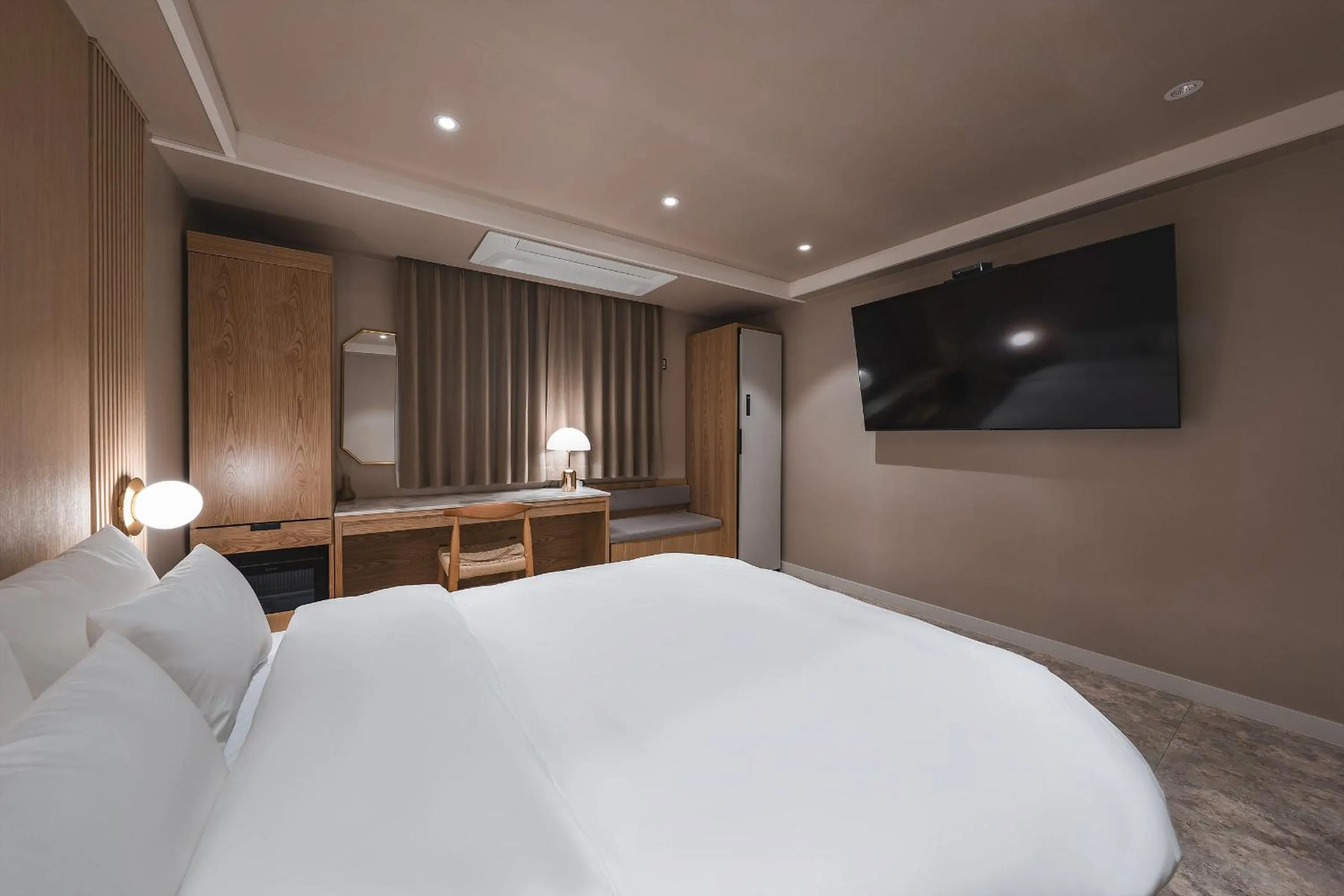 Bed in Gridt Hotel & Home