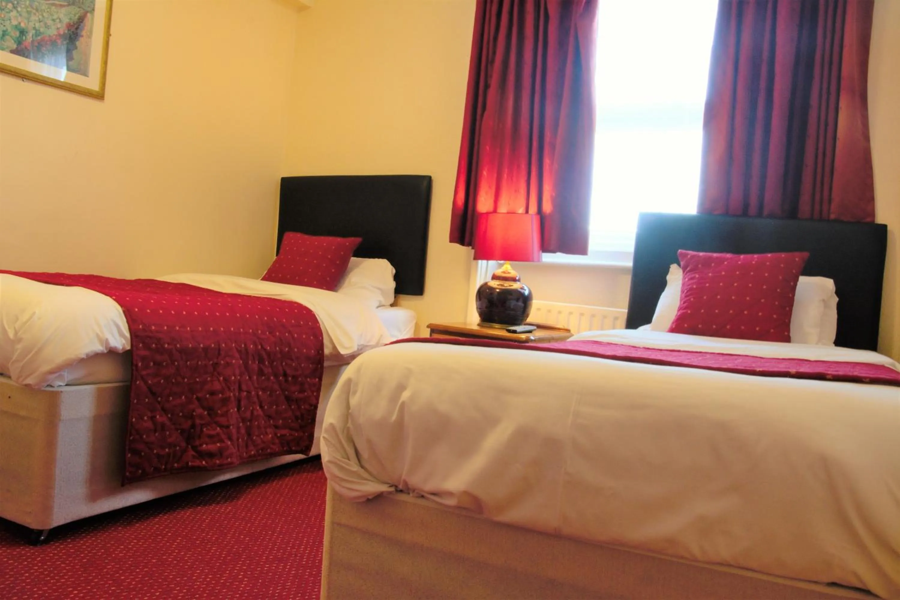 Bed in Bow Guest House