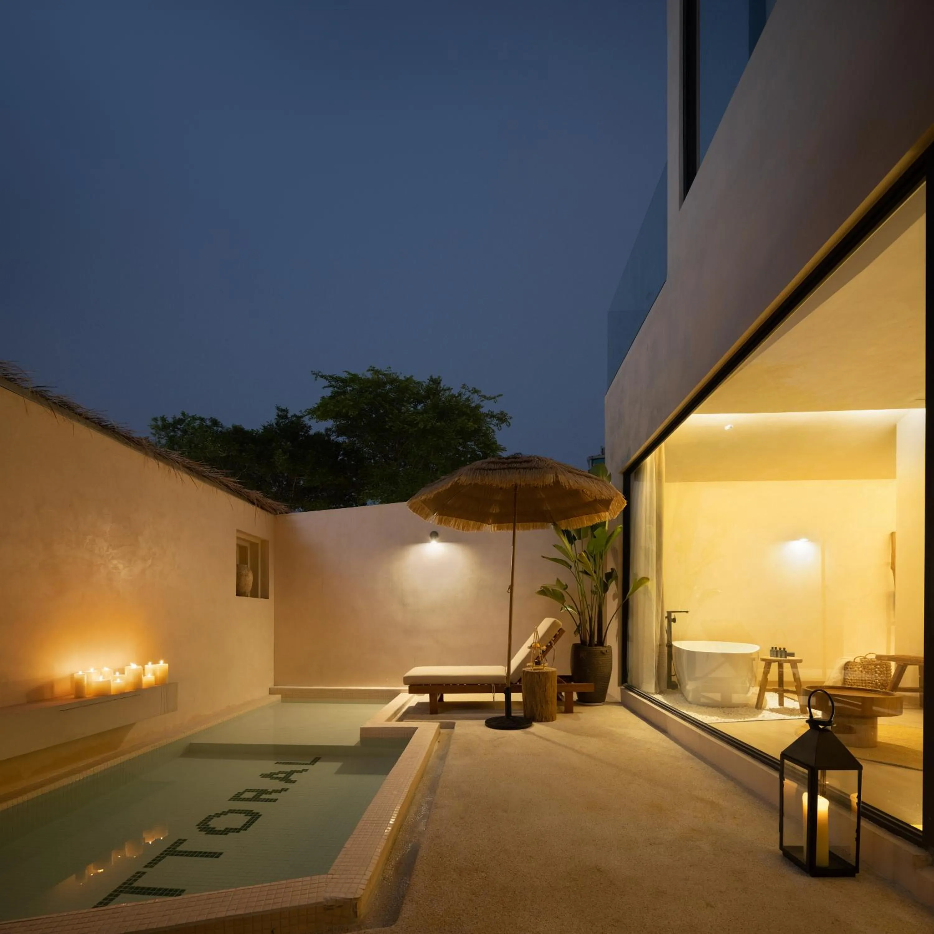 Open Air Bath in Xiamen Littoral Villa