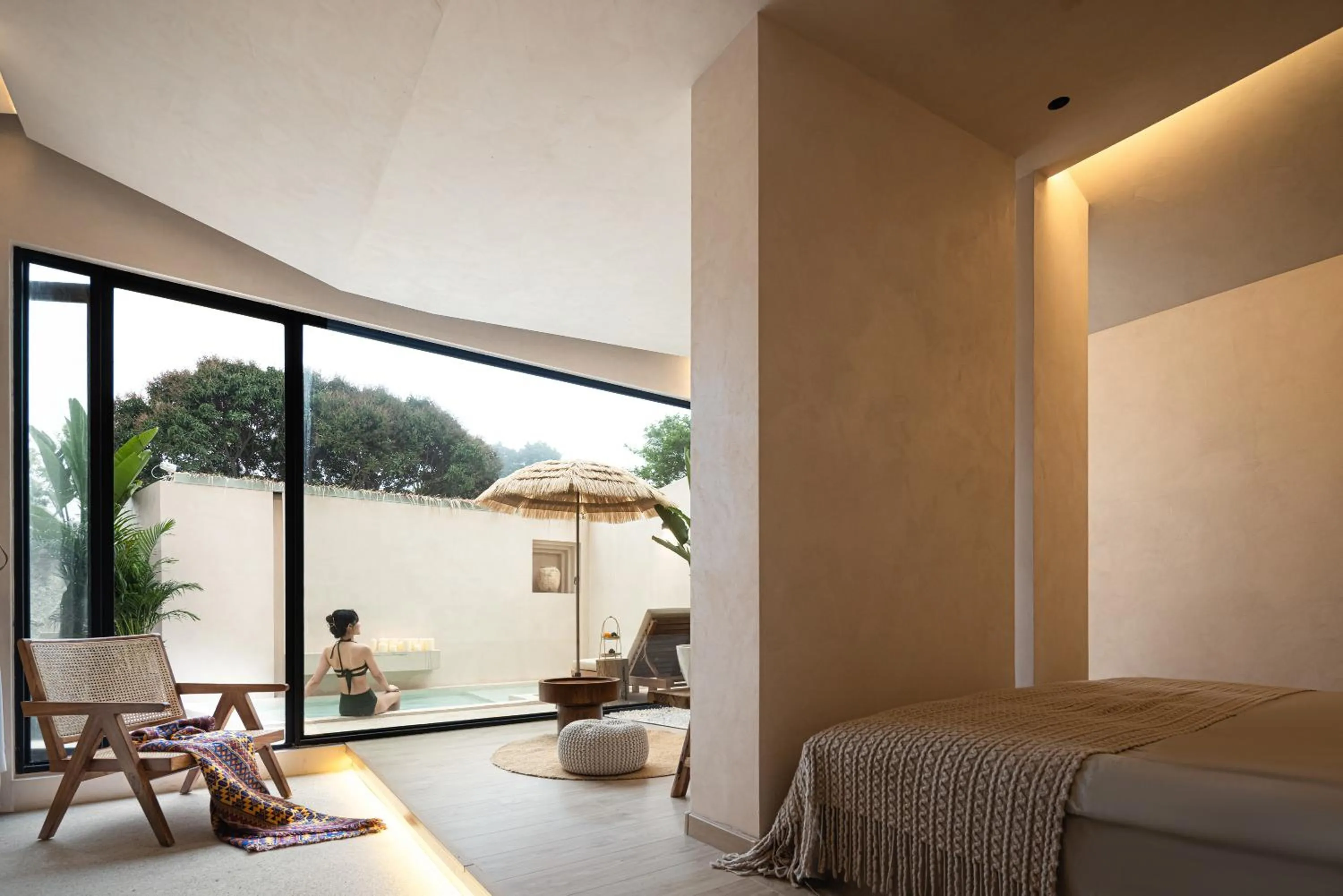 Living room in Xiamen Littoral Villa