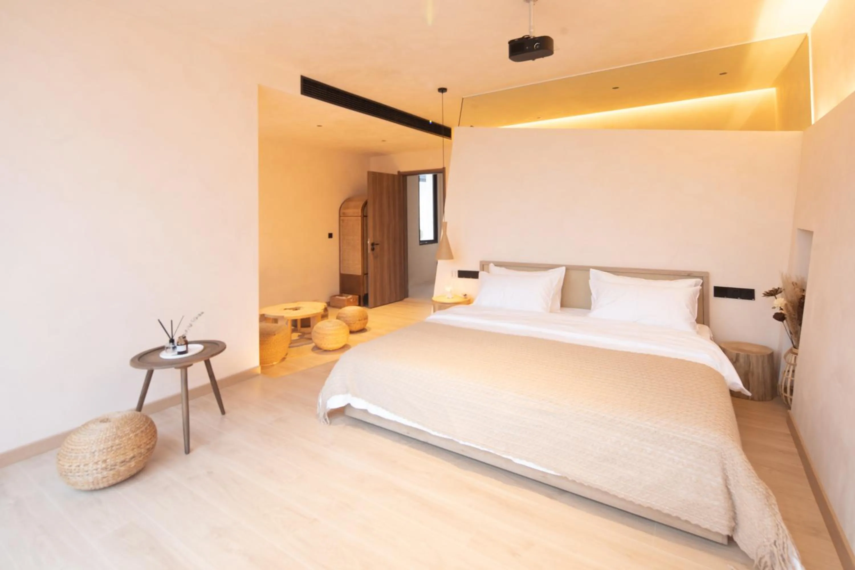 Bed in Xiamen Littoral Villa