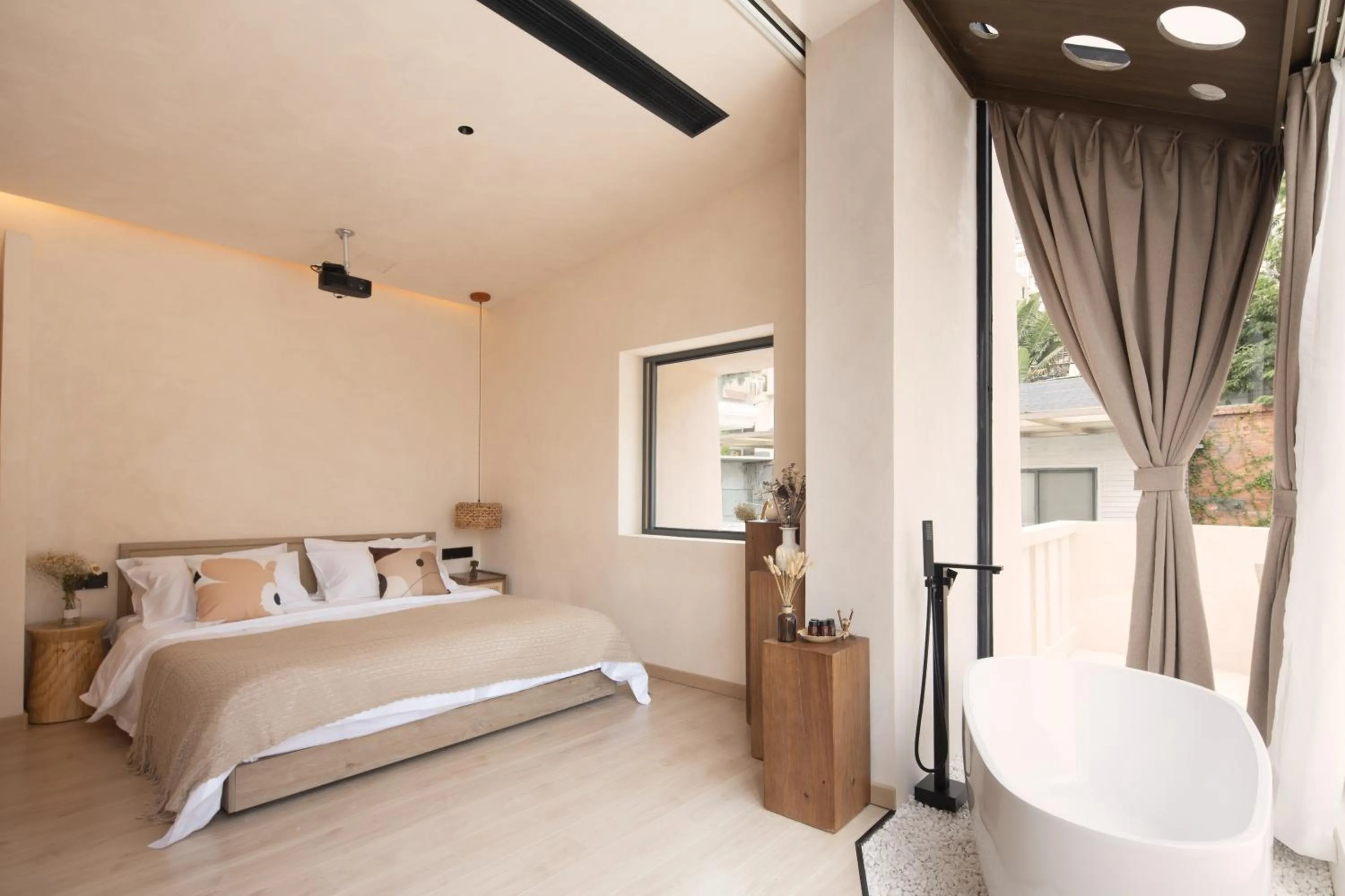 Bed in Xiamen Littoral Villa