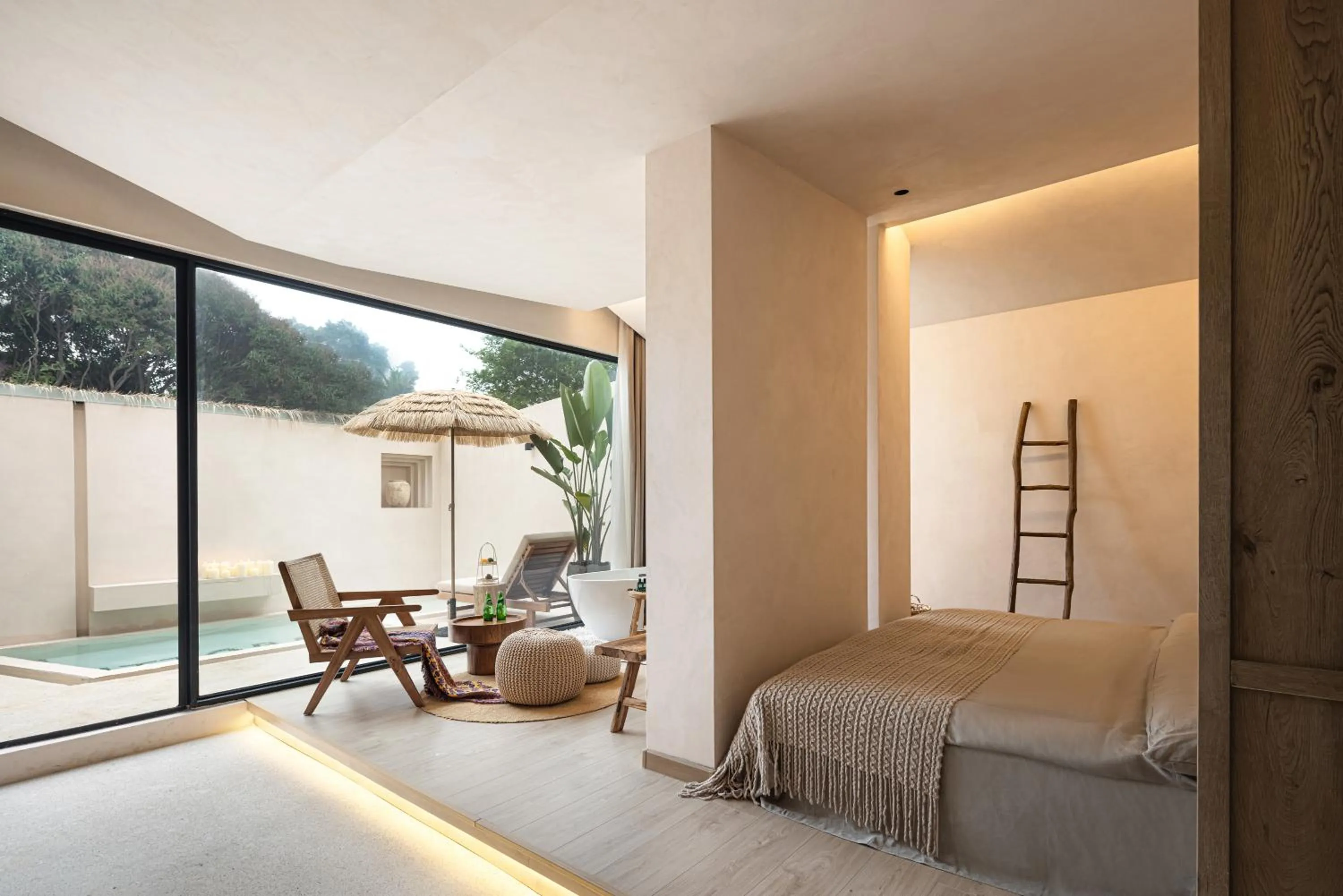 Bed in Xiamen Littoral Villa