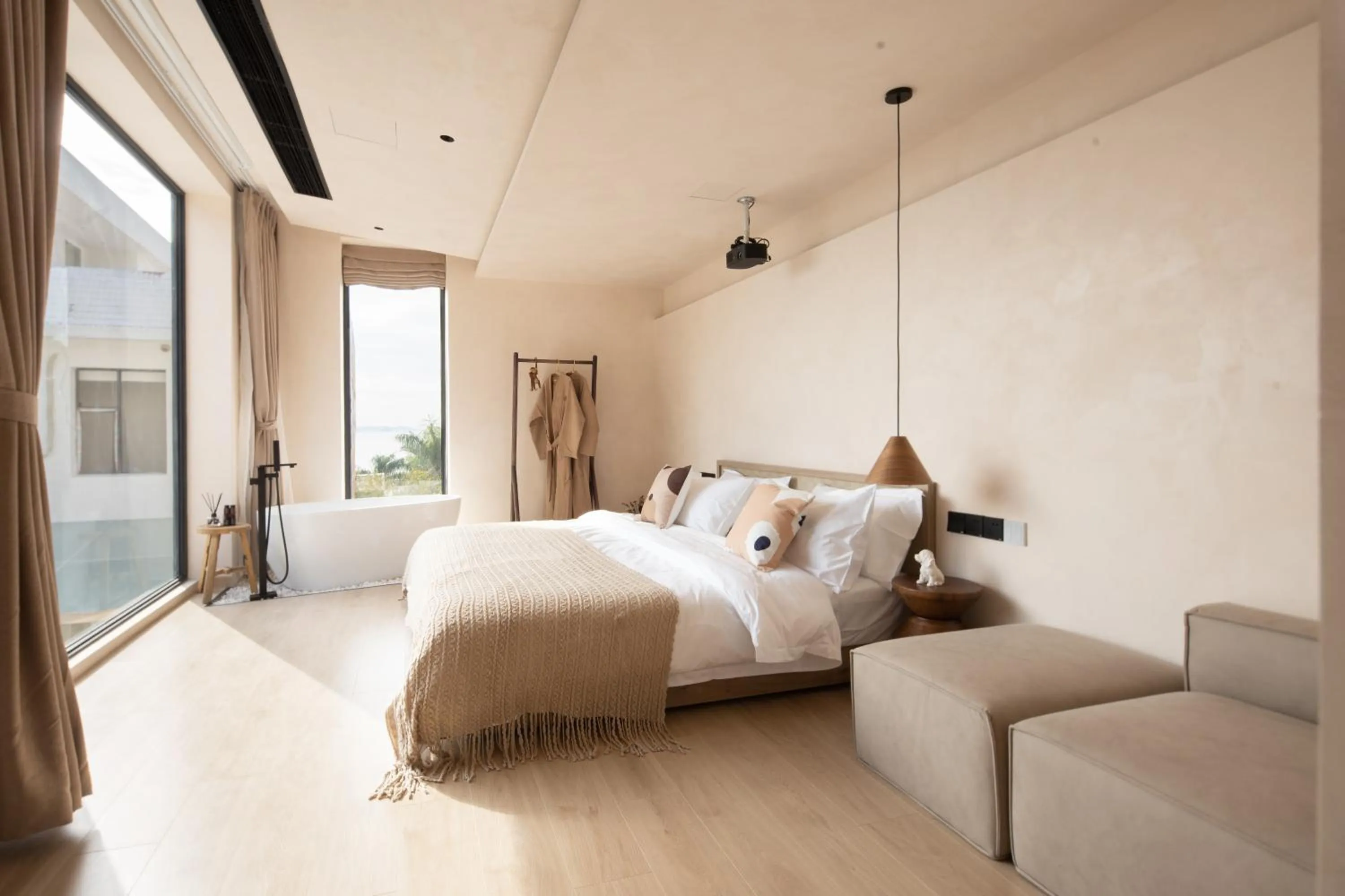 Bed in Xiamen Littoral Villa