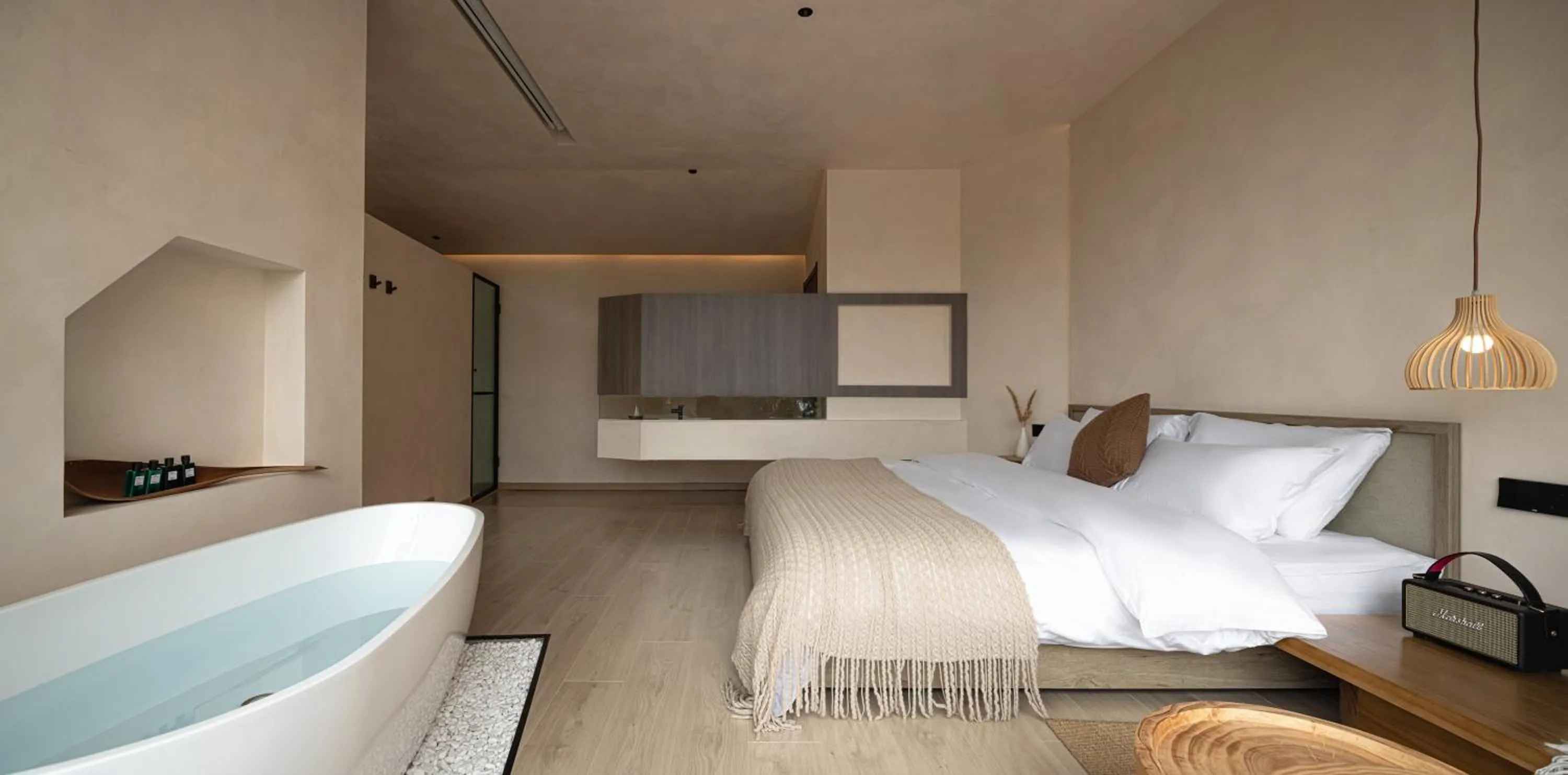 Bed in Xiamen Littoral Villa