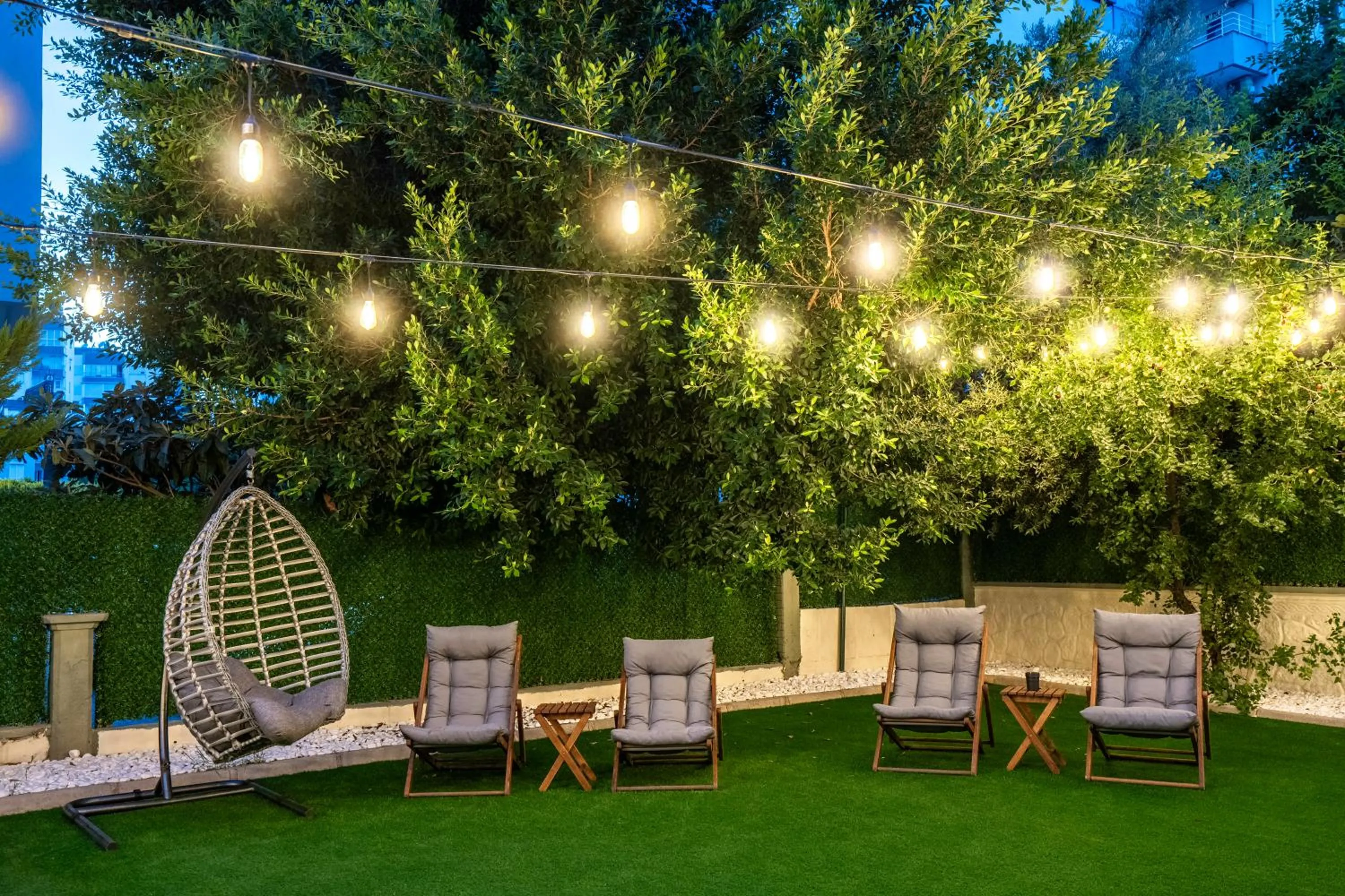 Patio in Sorta Hotel