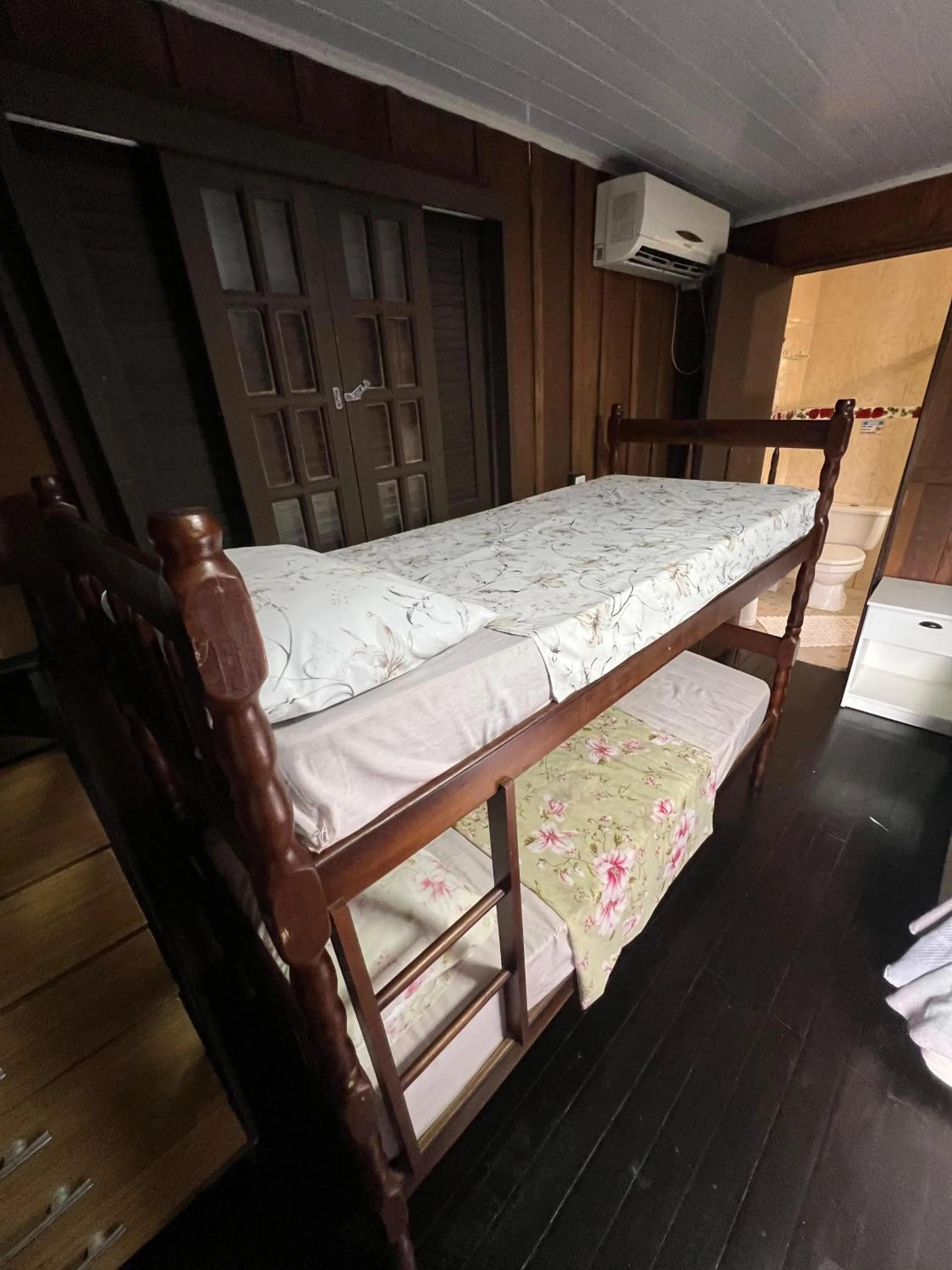 Bed in Pousada Coração da Ilha