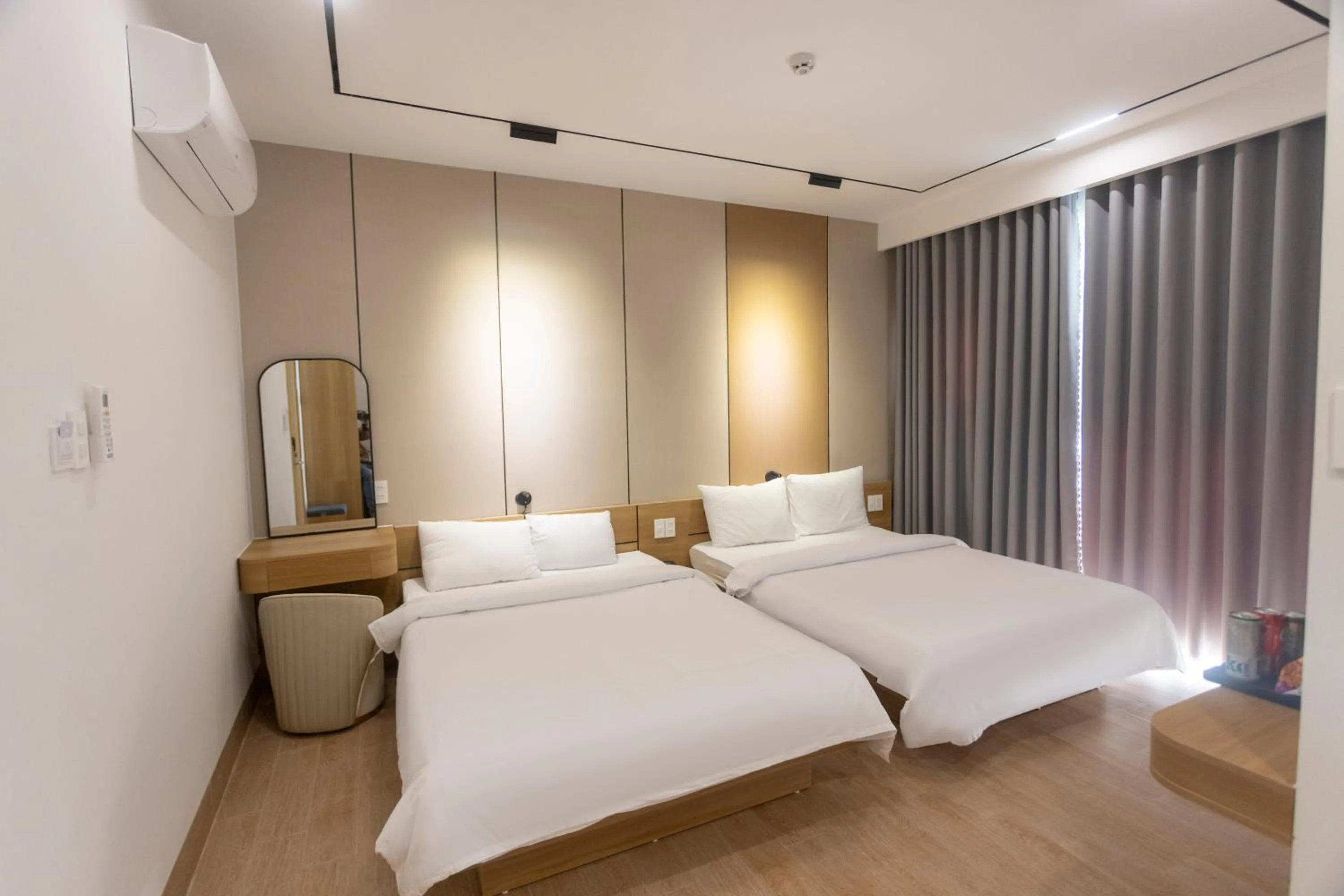 Decorative detail, Bed in C&M Hotel