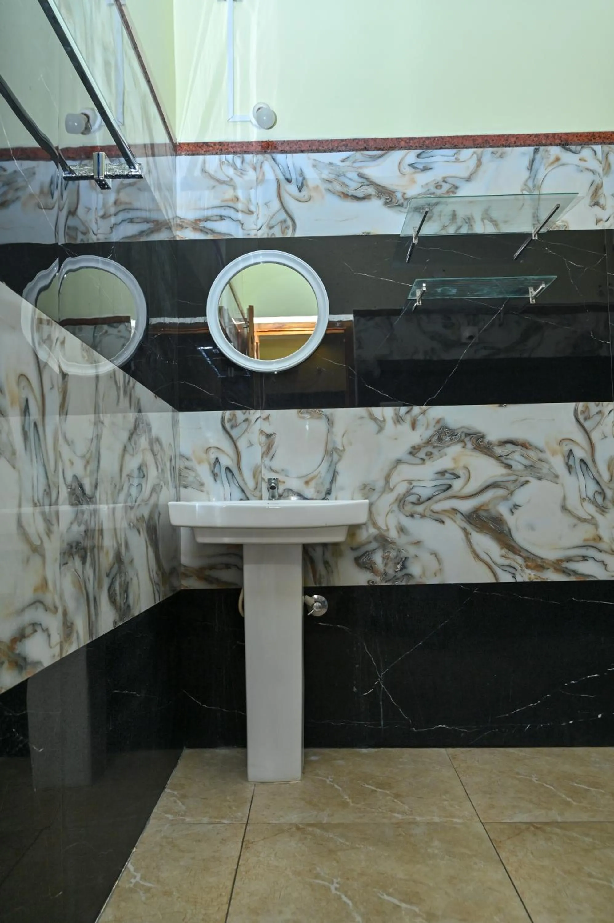 Hot Spring Bath in NAVARATHNA International resort