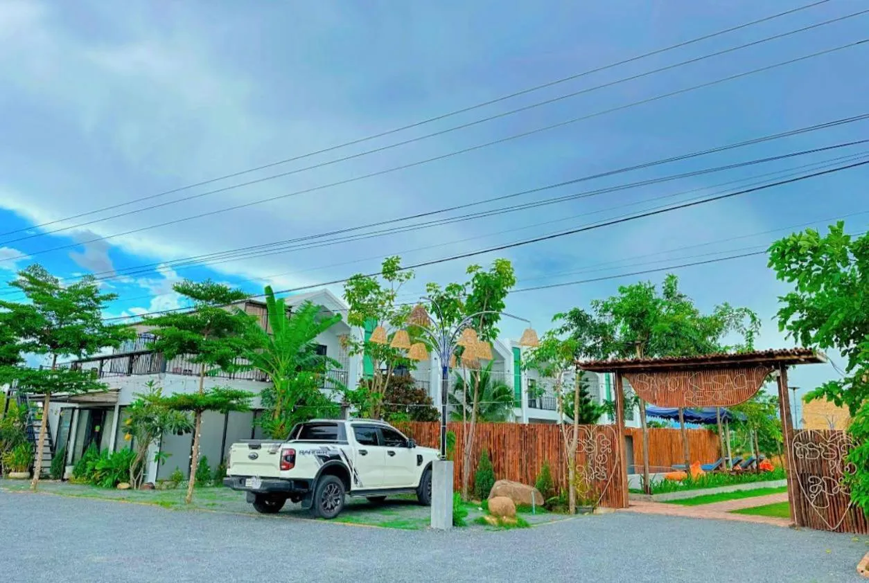 Garden view in SAMOT KHSACH RESORT ll