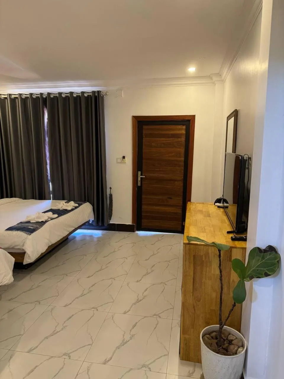 Bedroom, Bed in SAMOT KHSACH RESORT ll