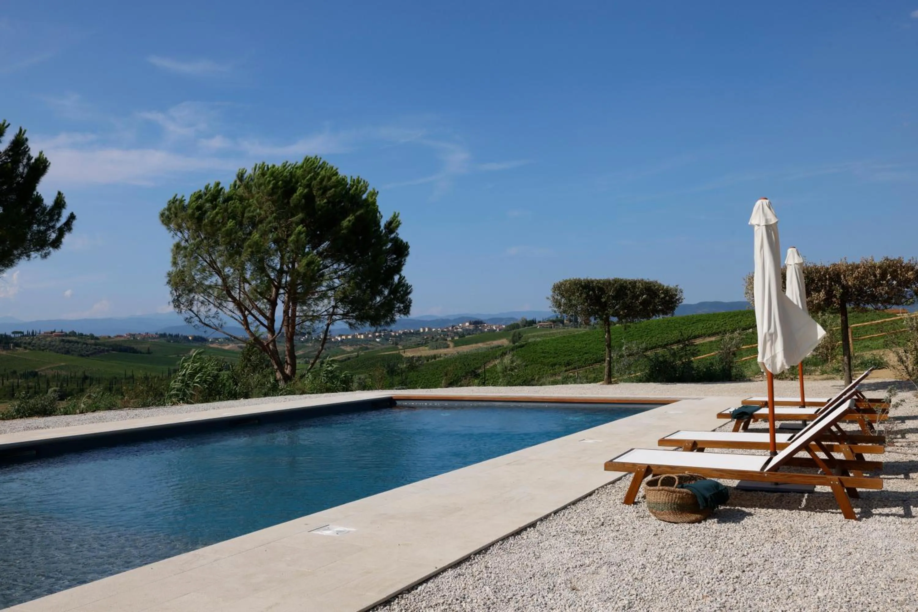 Swimming pool in Colle Alberti Country House