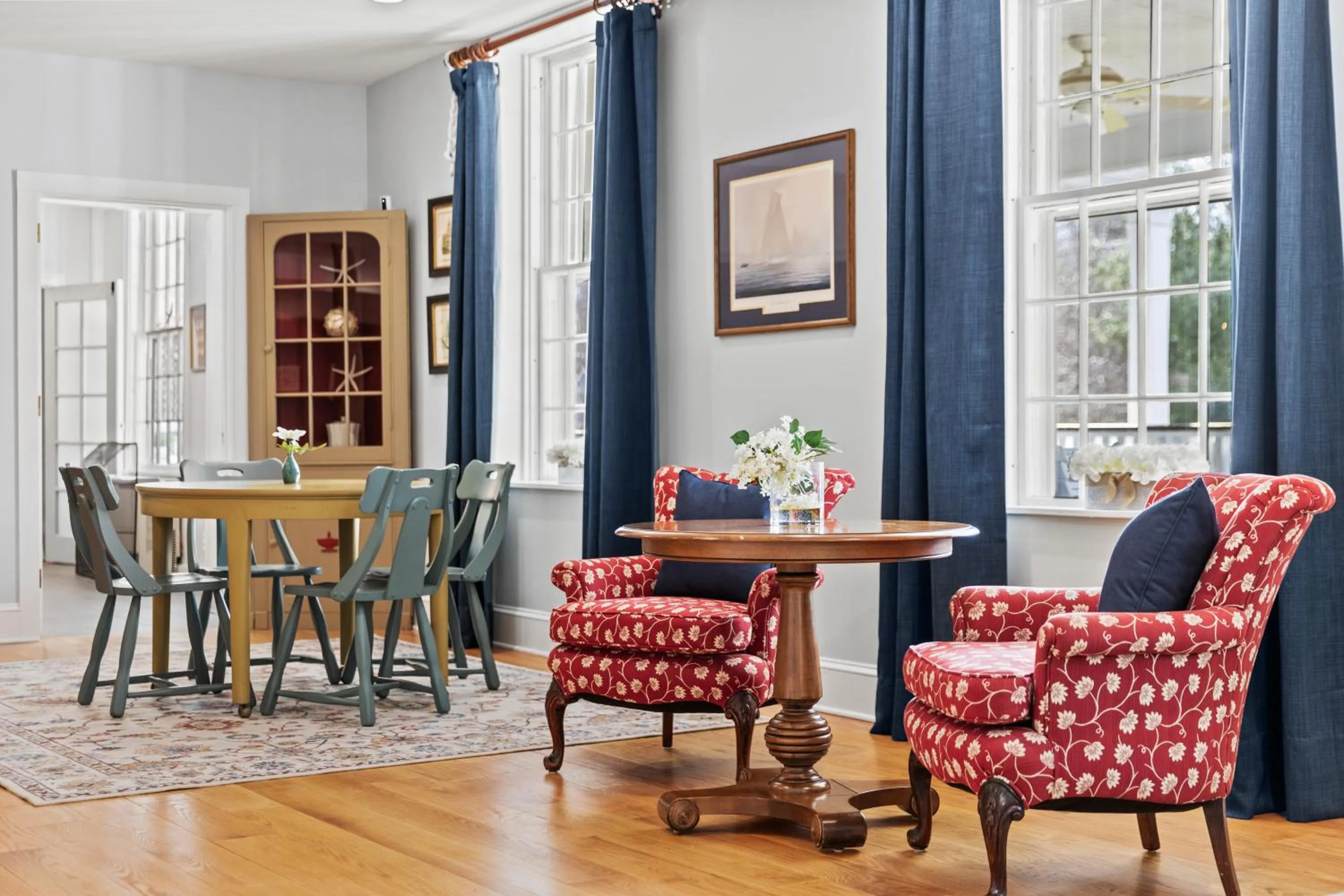 Seating area in The Captain Stannard