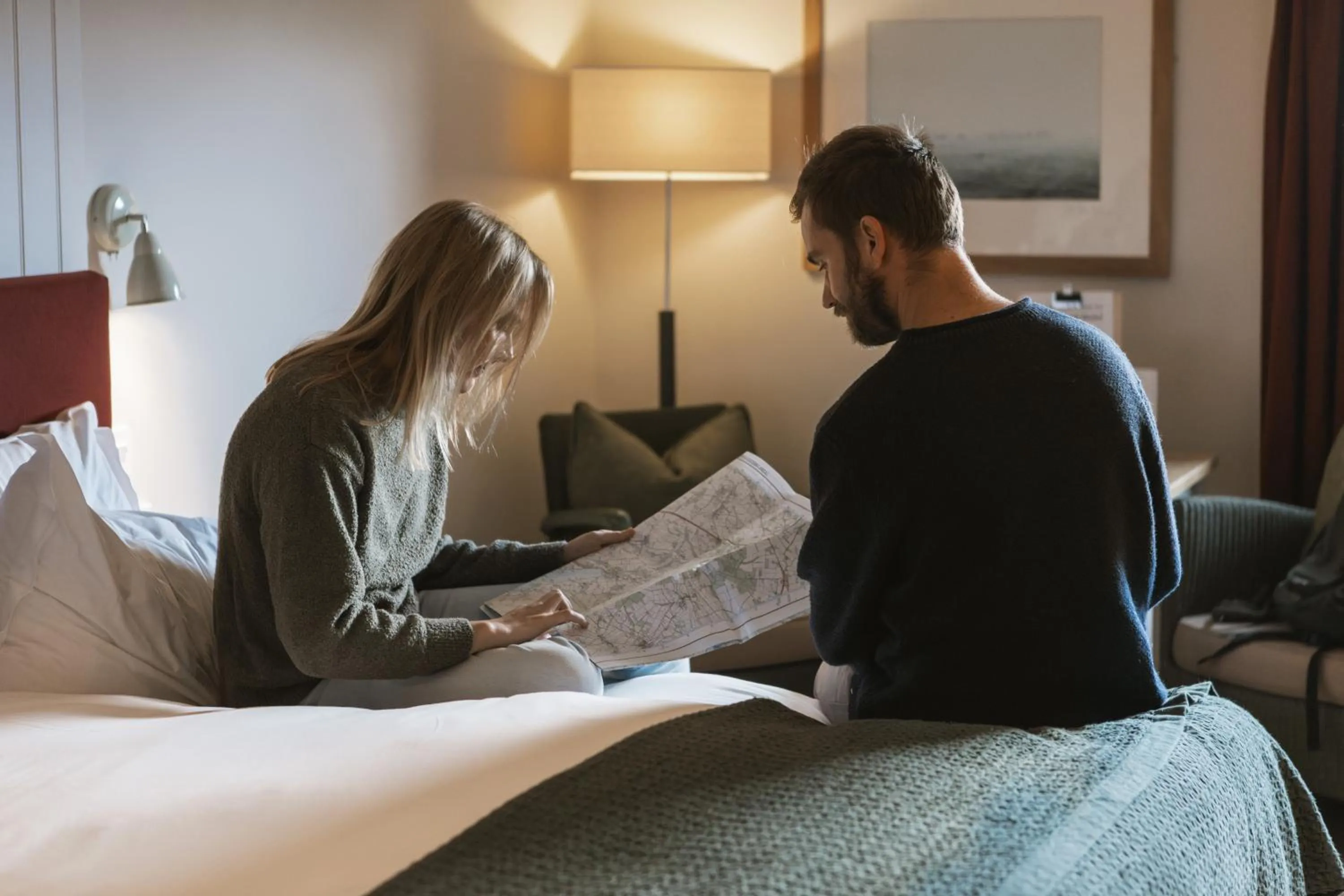 Bedroom, Bed in Westmorland Hotel Tebay