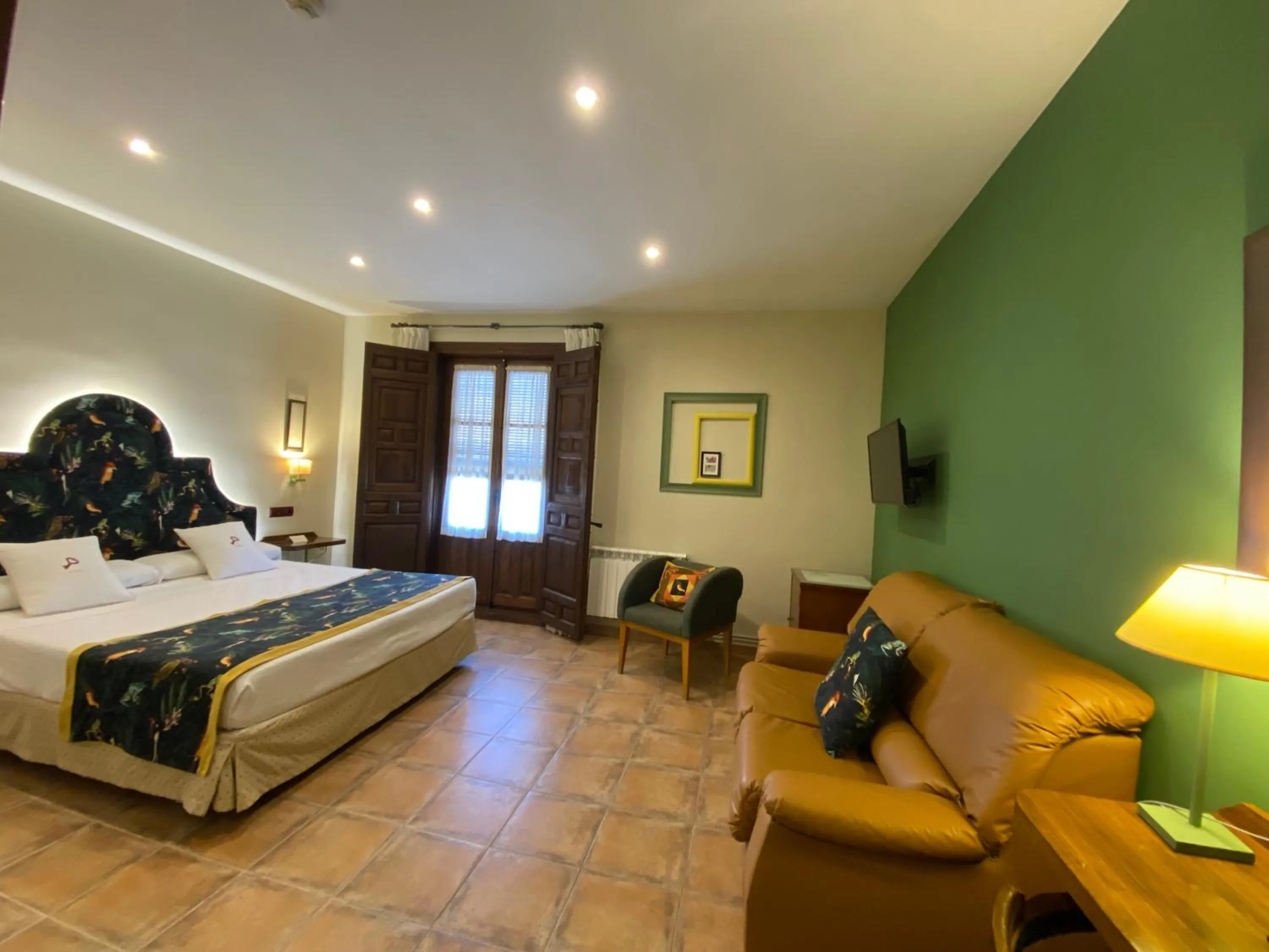 Bed in Hospedium Hotel Retiro del Maestre