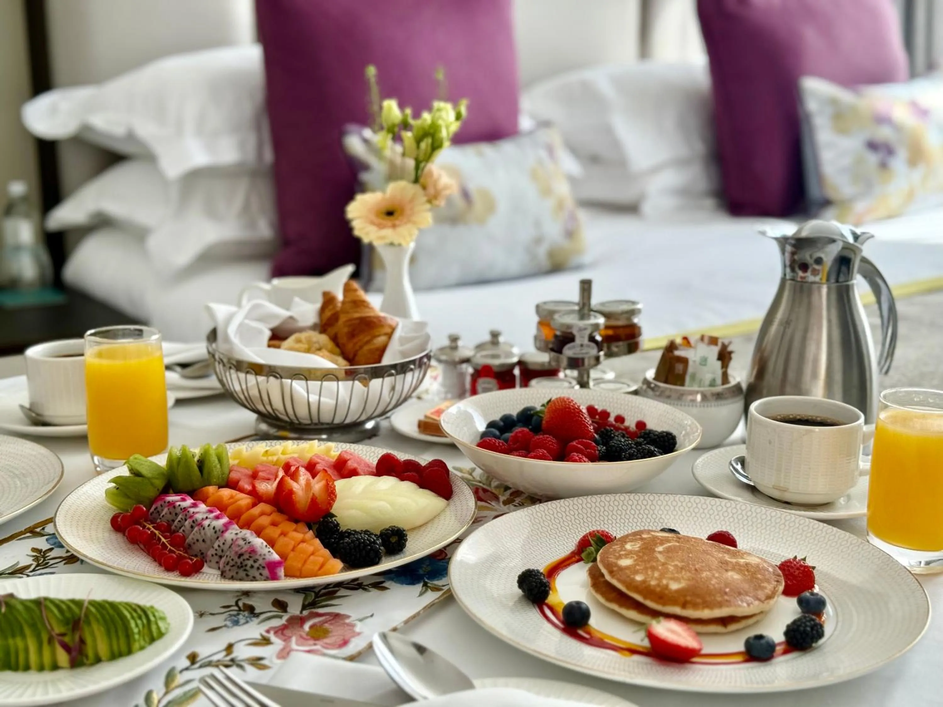 Food and drinks in St. James' Court, A Taj Hotel, London