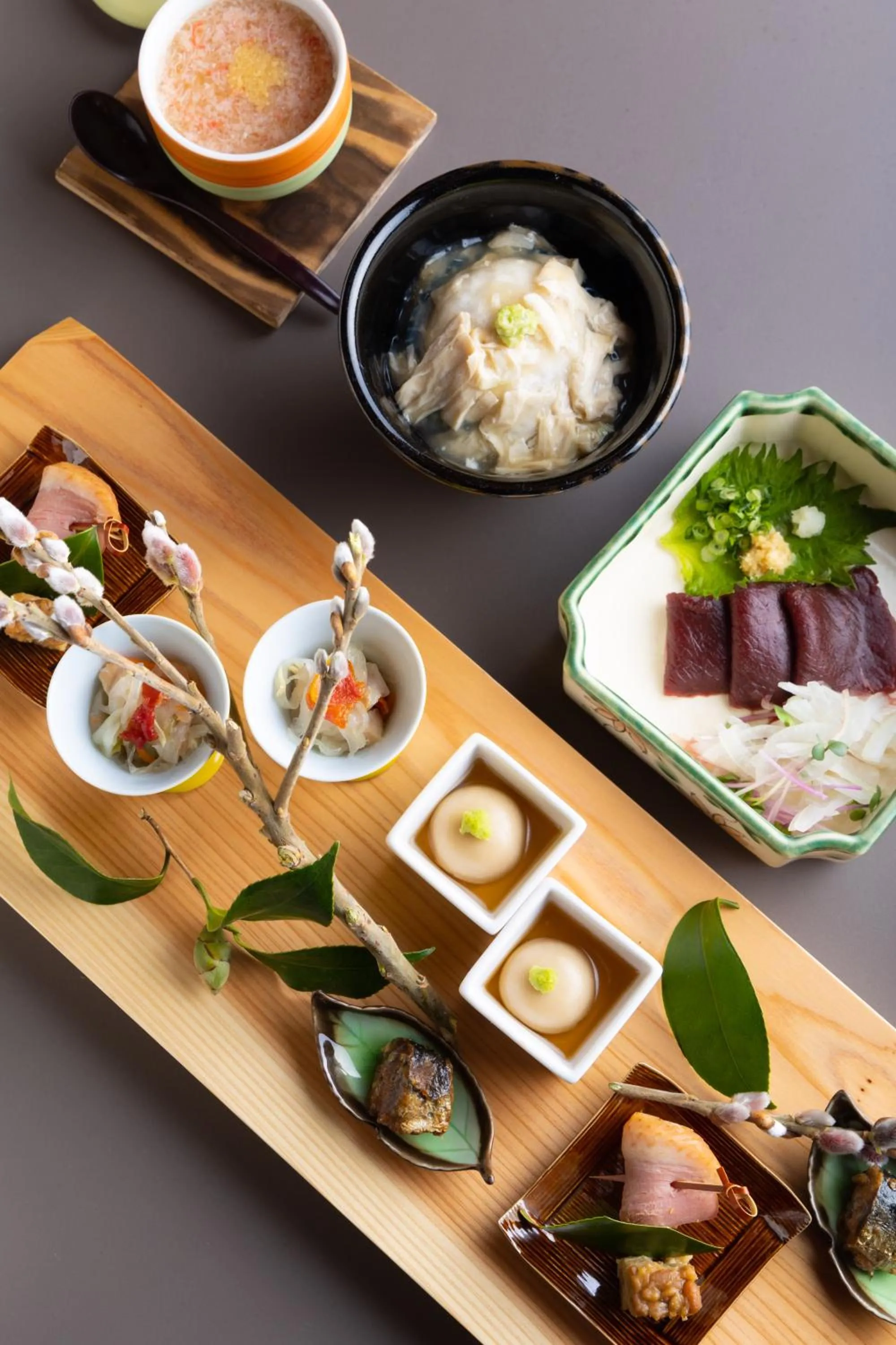 Dinner in Hanare no Yado Hanagokoro