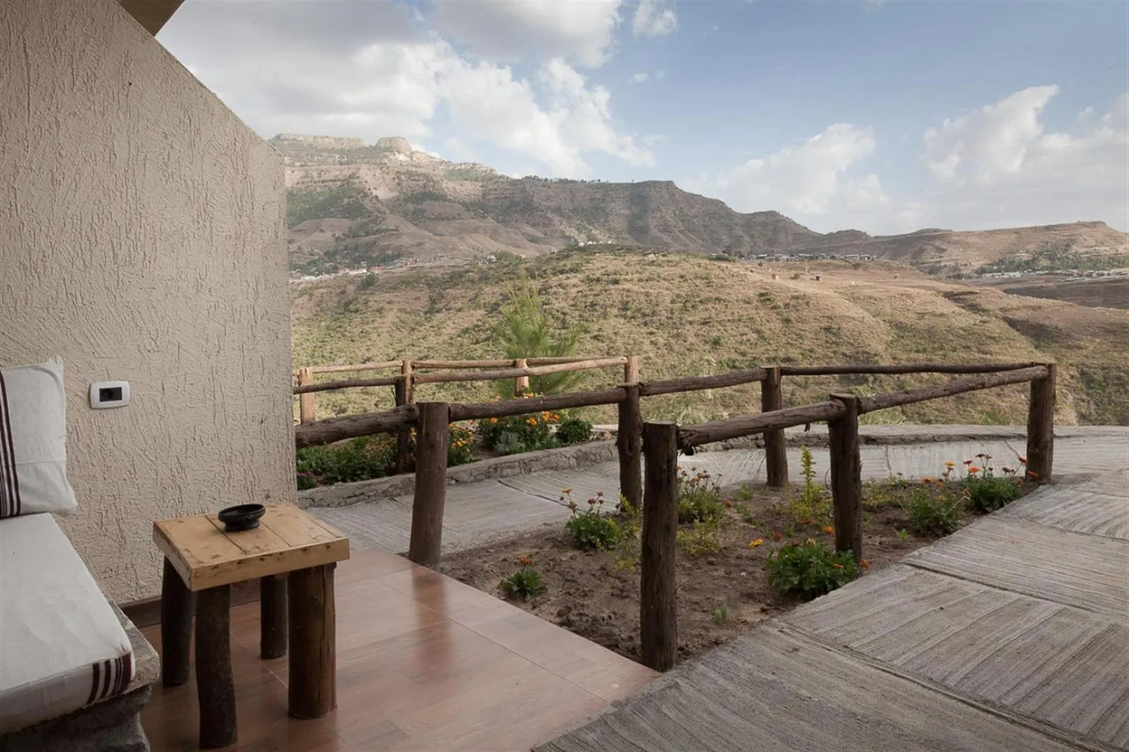 Mountain view in Sora Lodge Lalibela