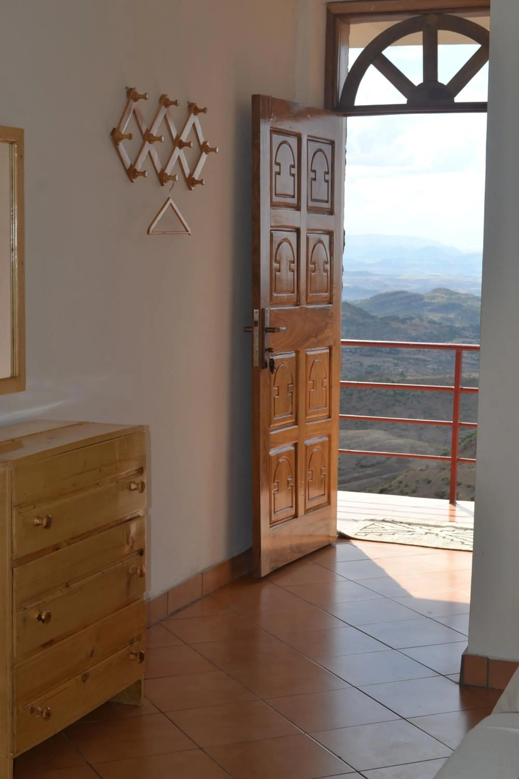 Balcony/Terrace in Sora Lodge Lalibela